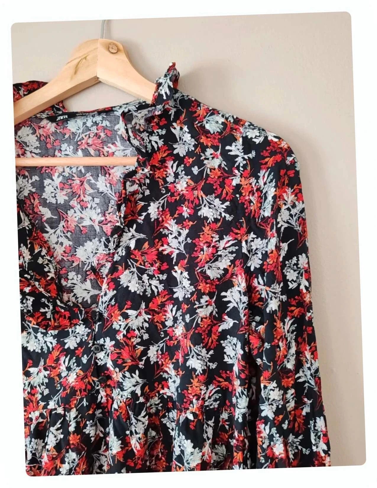 Robe fleuris zara