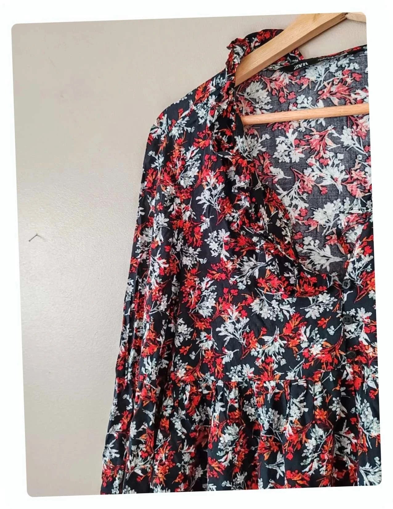 Robe fleuris zara