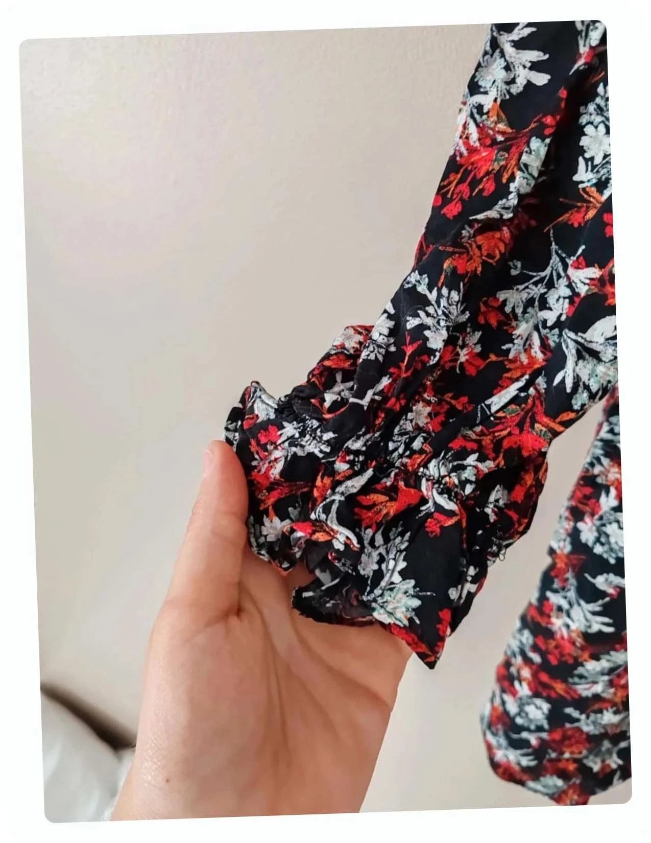 Robe fleuris zara