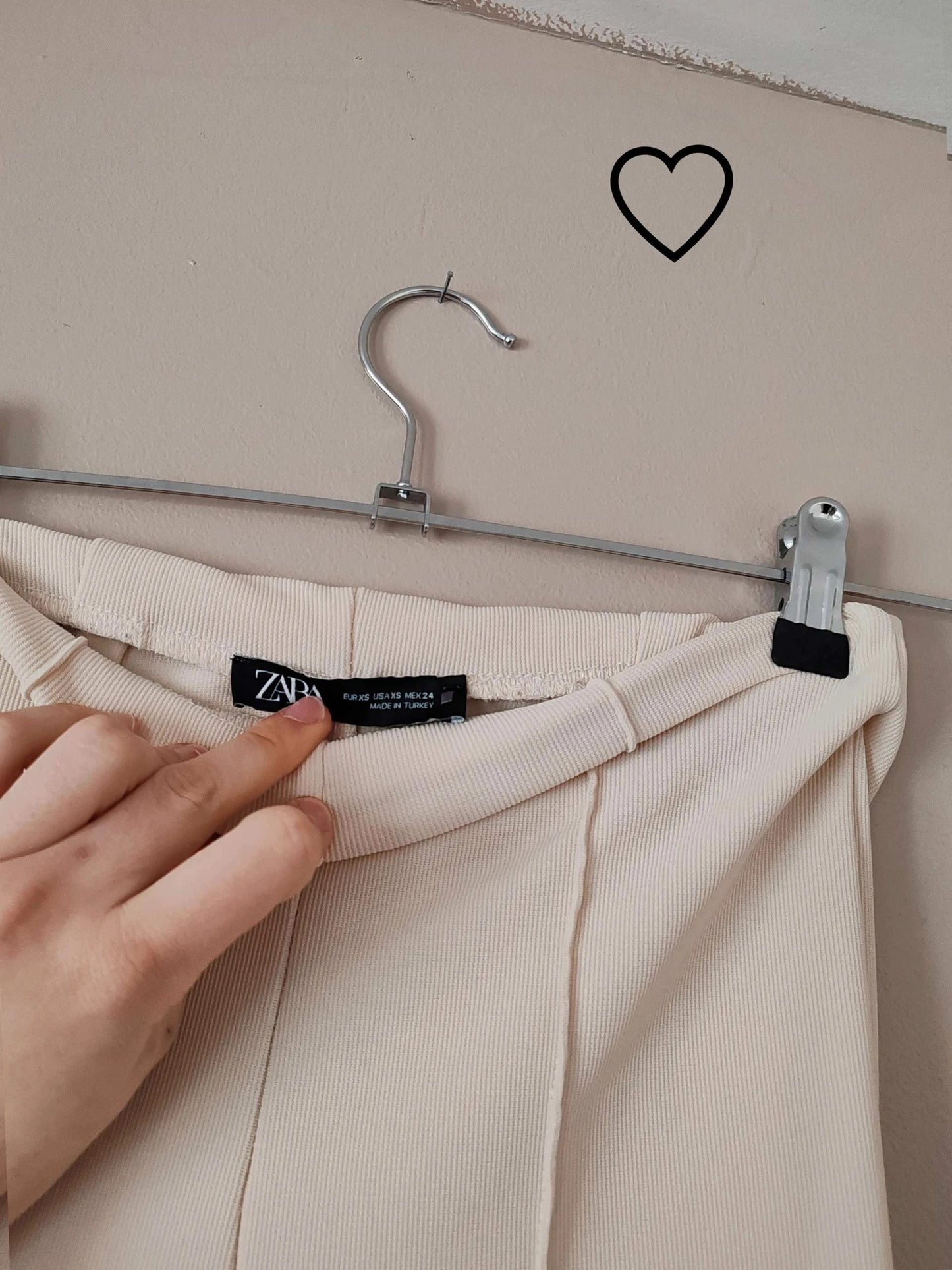 Pantalon Zara moulant taille XS