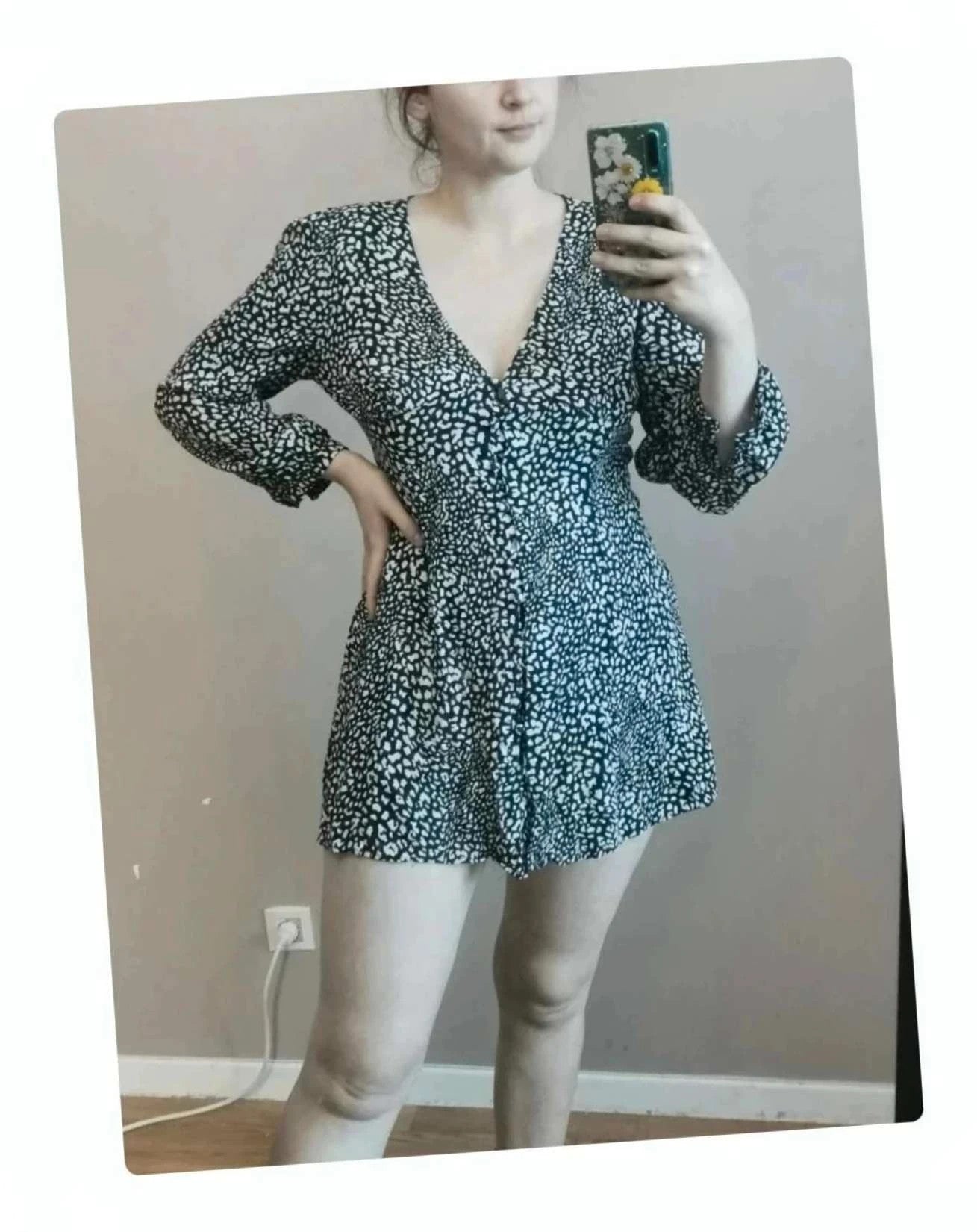 Robe motif animalier Zara