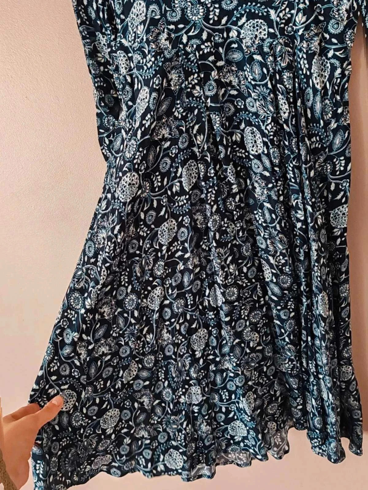 Robe longue fleurie Monoprix