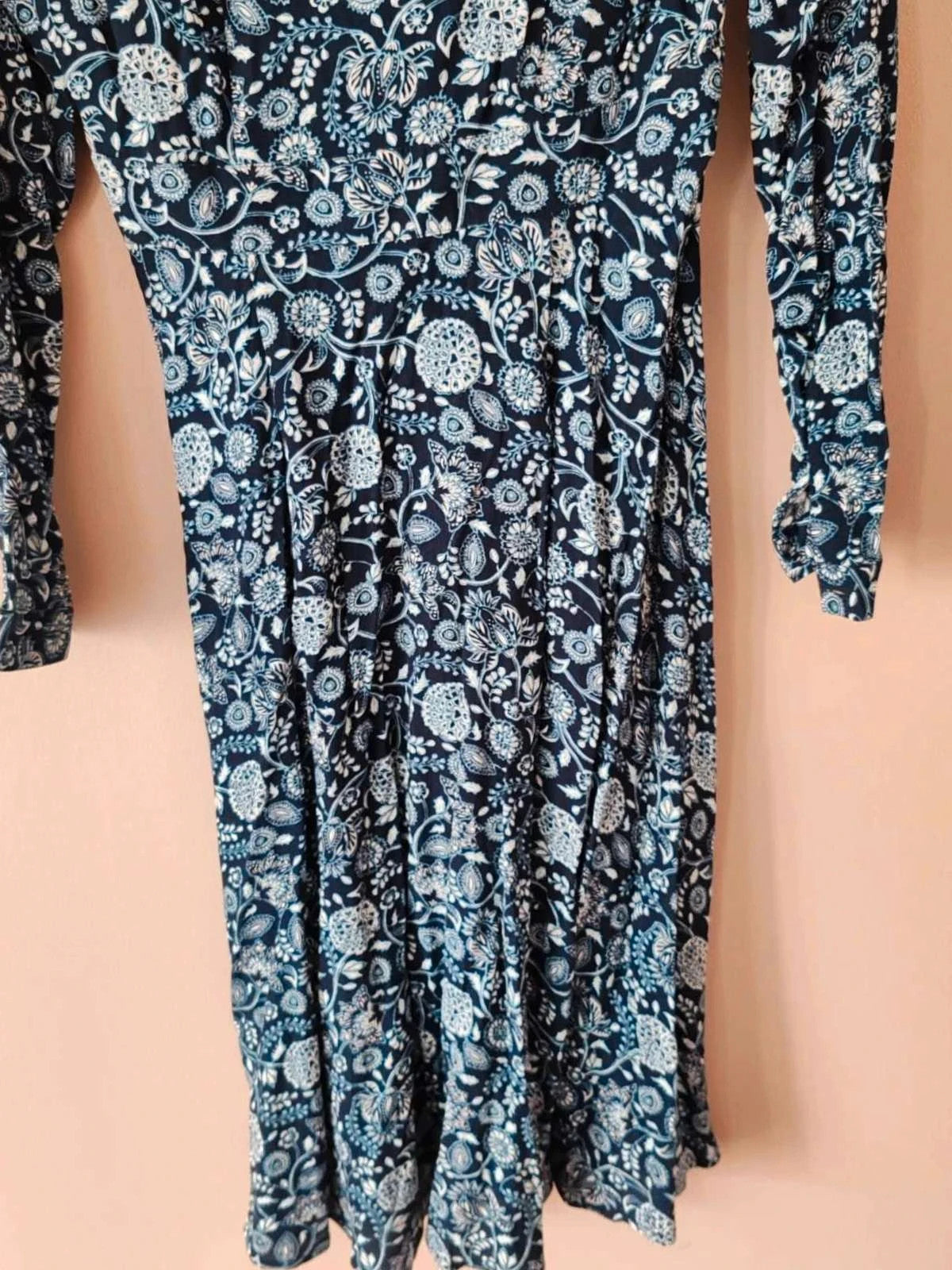 Robe longue fleurie Monoprix