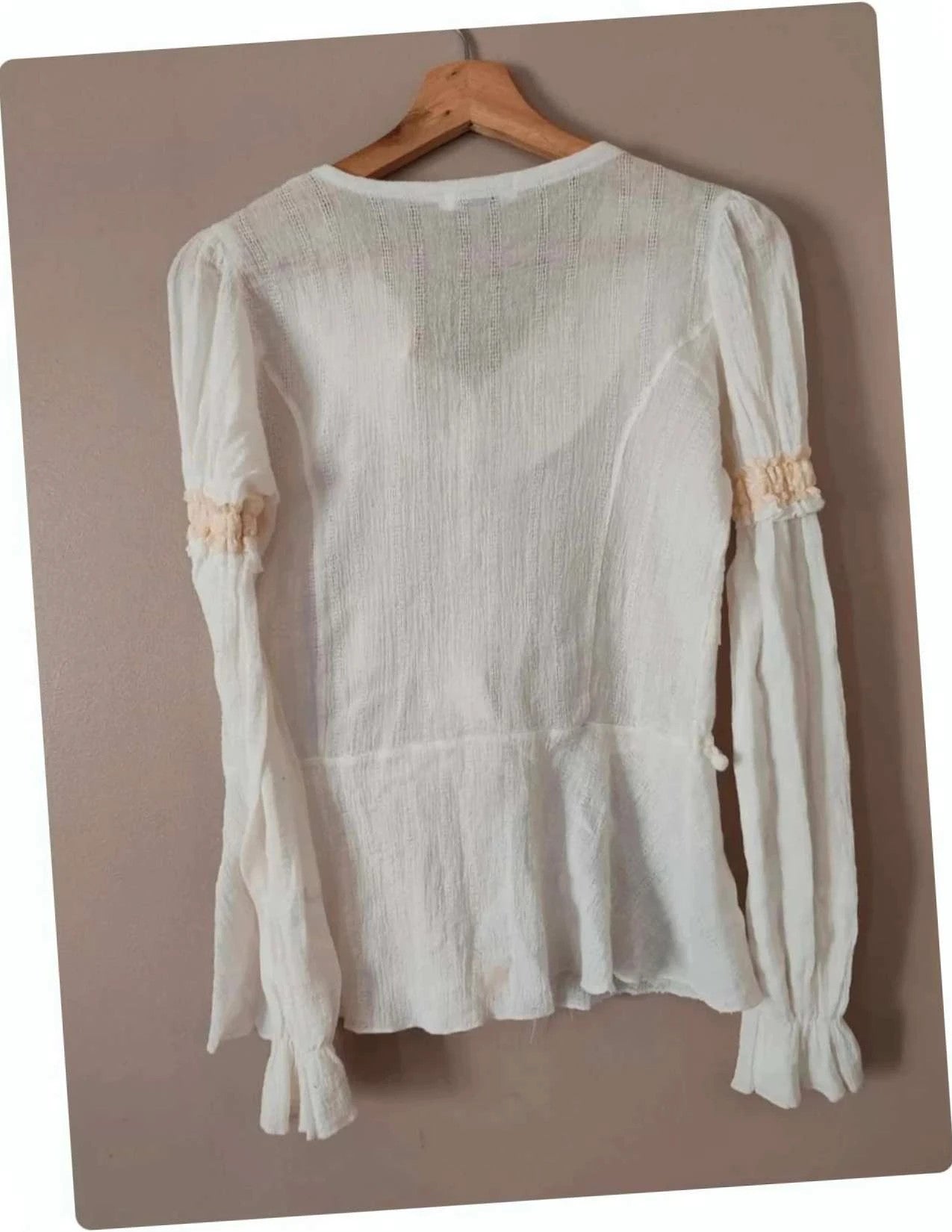 Blouse bohème broderie