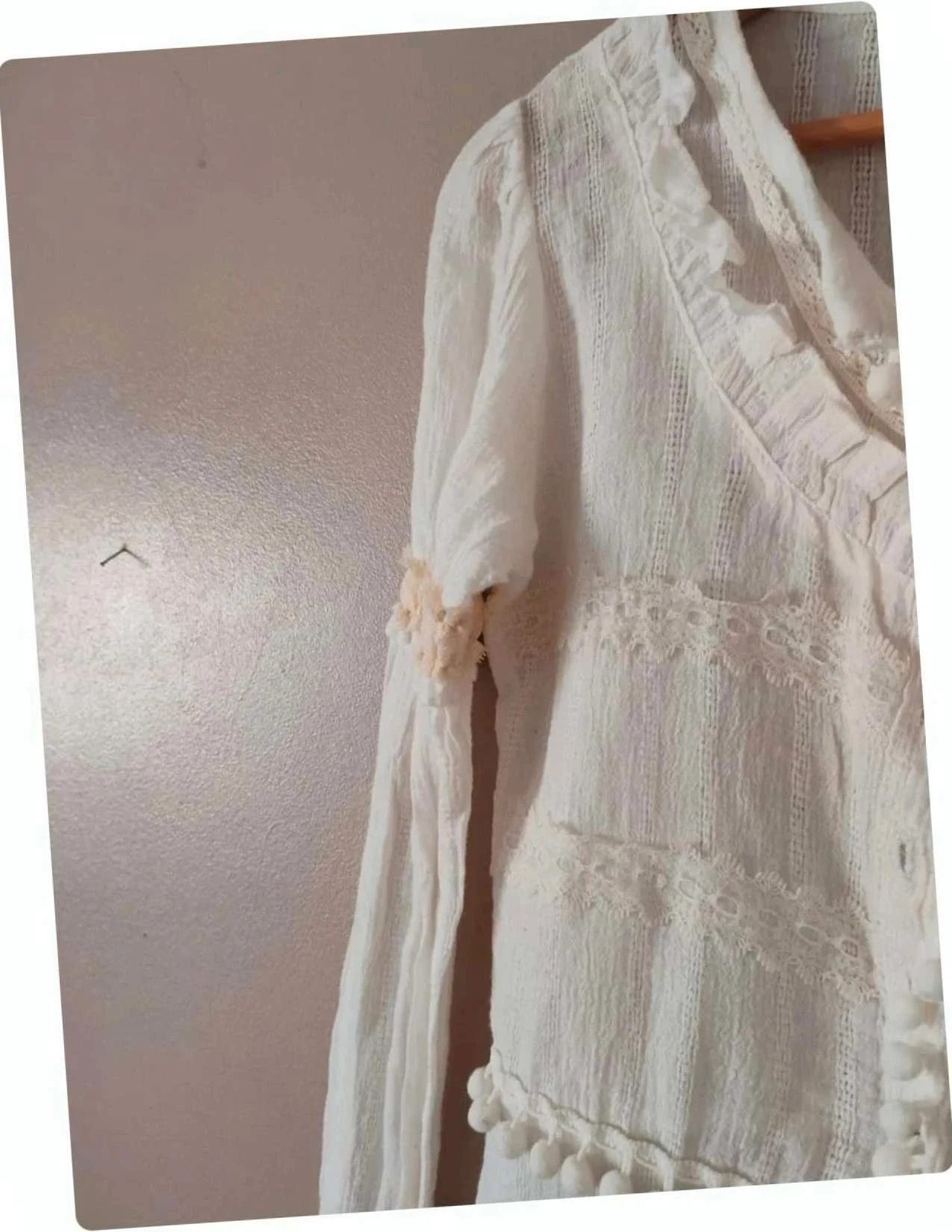 Blouse bohème broderie