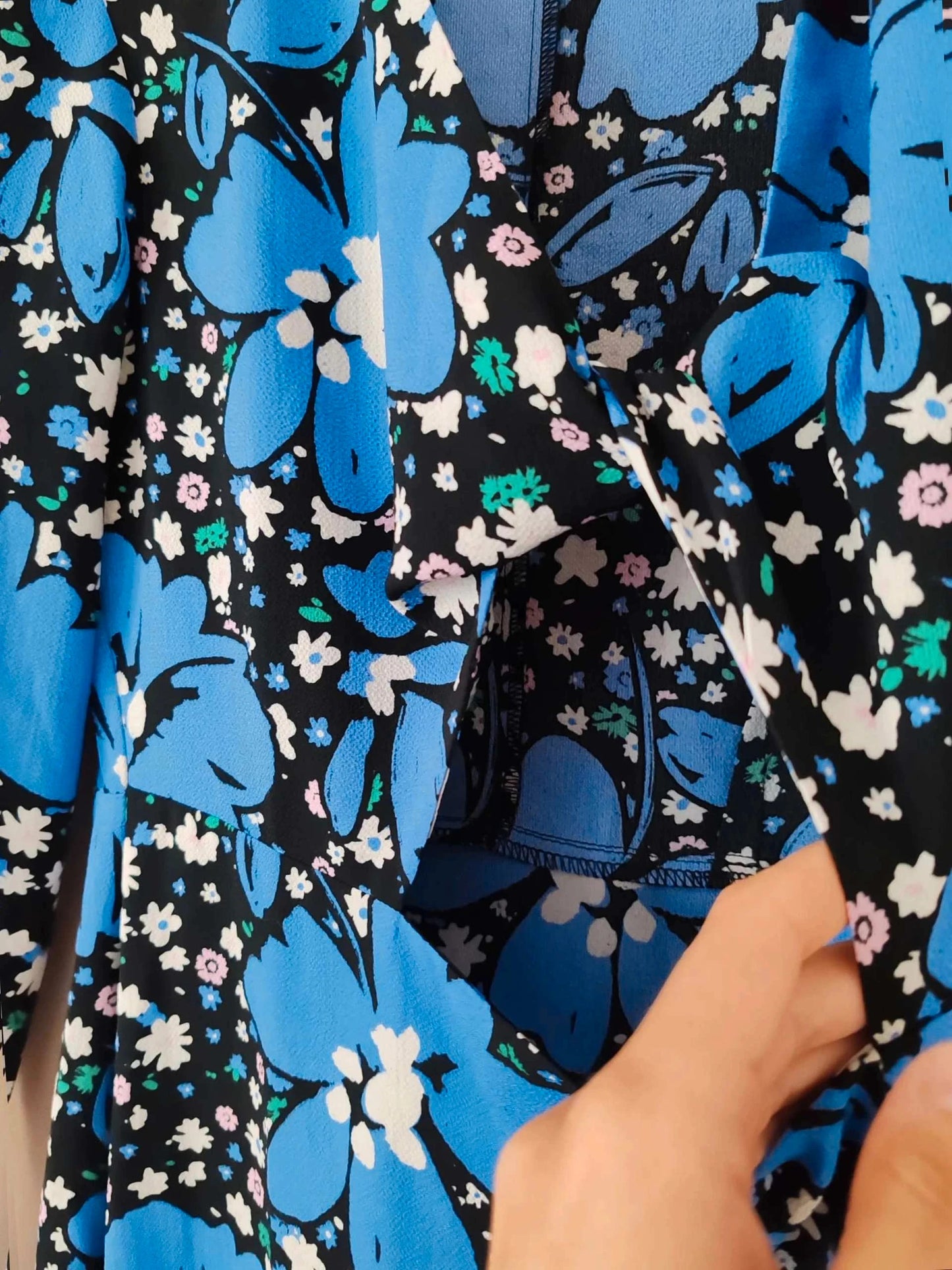 Robe longue ouvert devant Asos