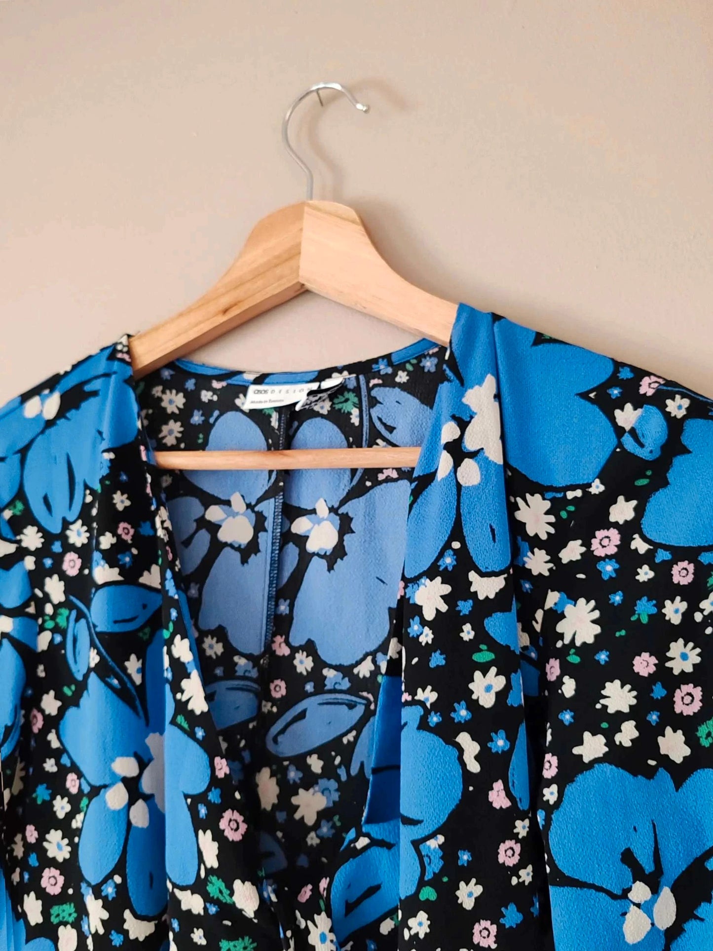 Robe longue ouvert devant Asos