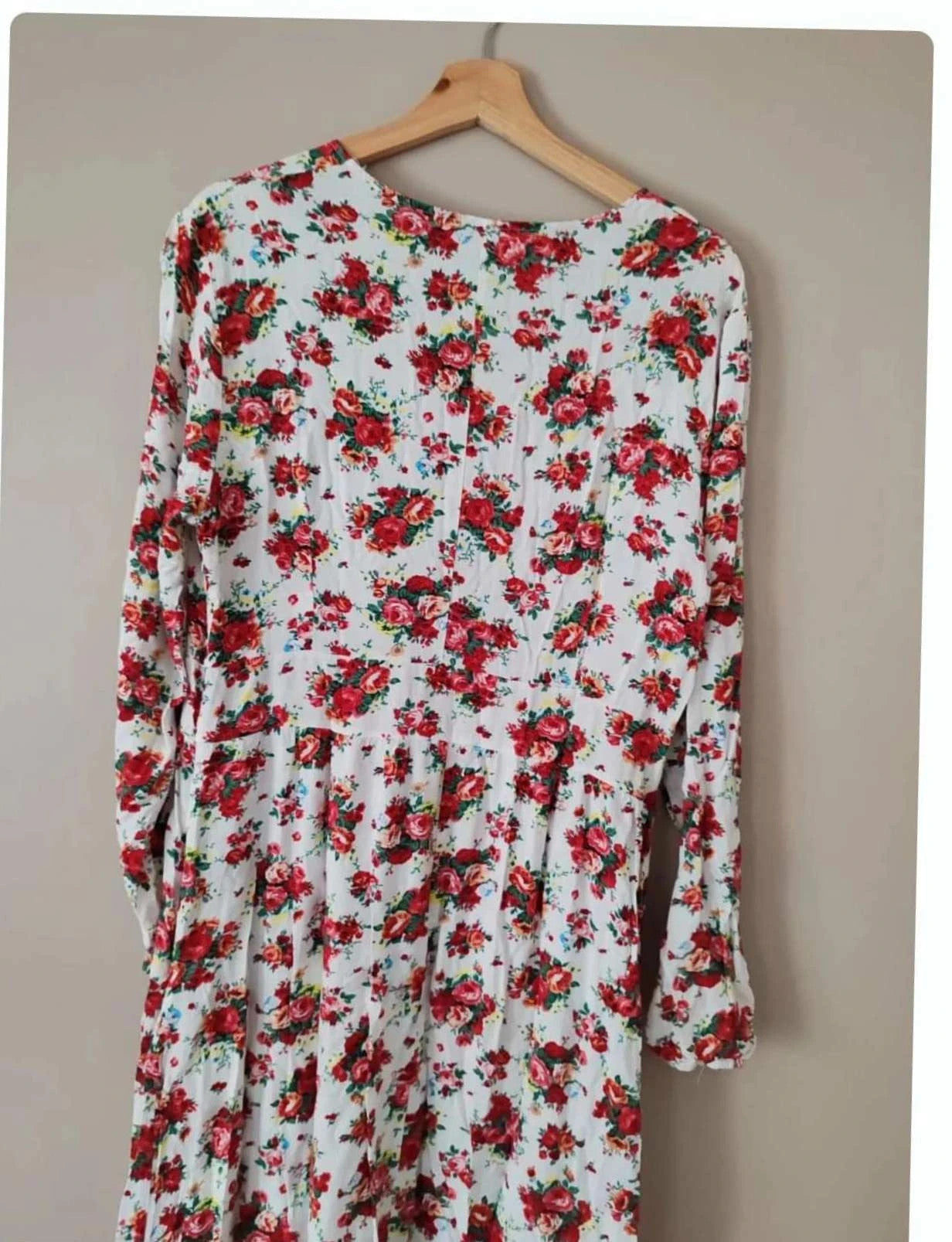 Robe longue fleurie