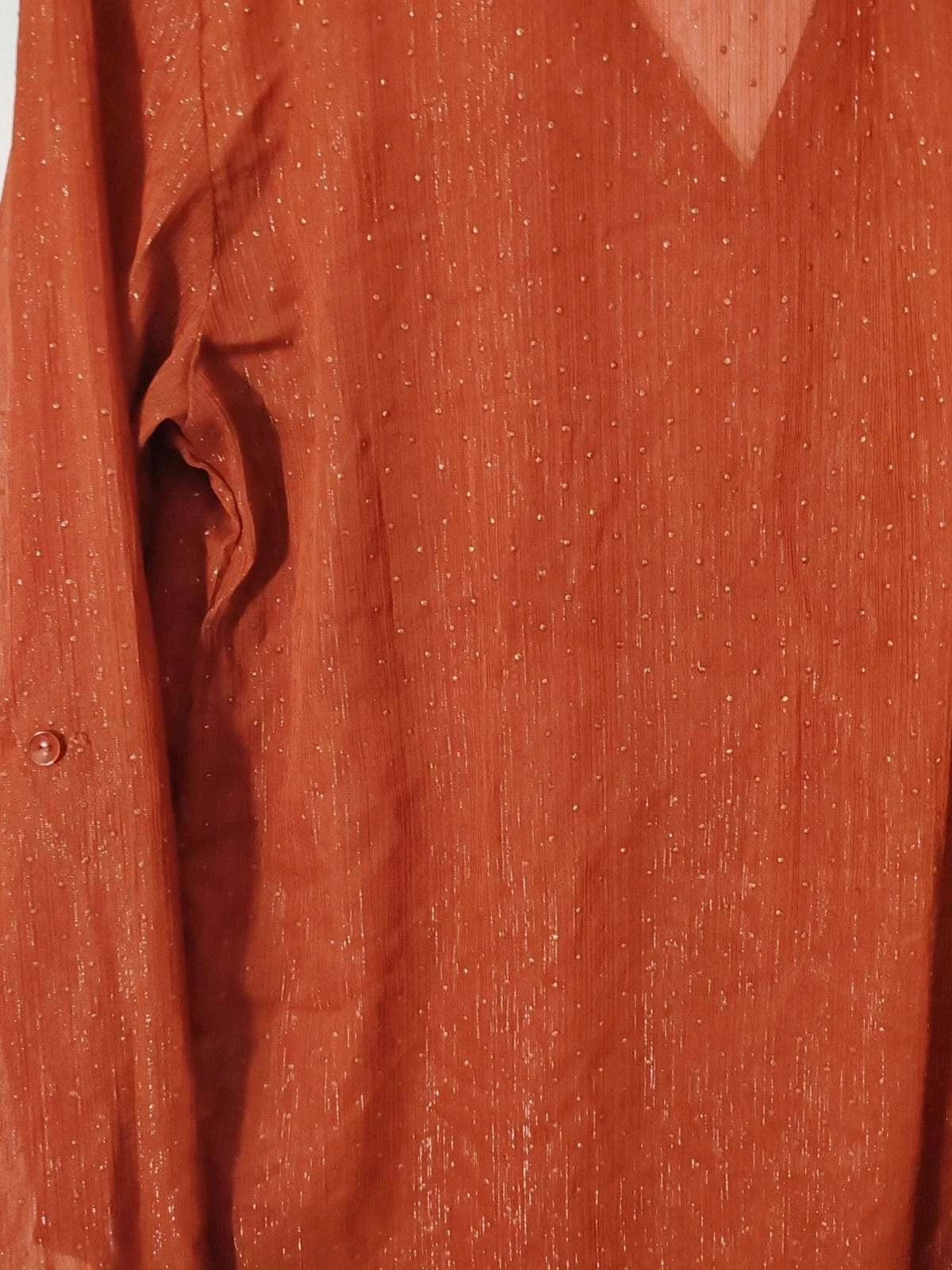 Blouse orange brillant