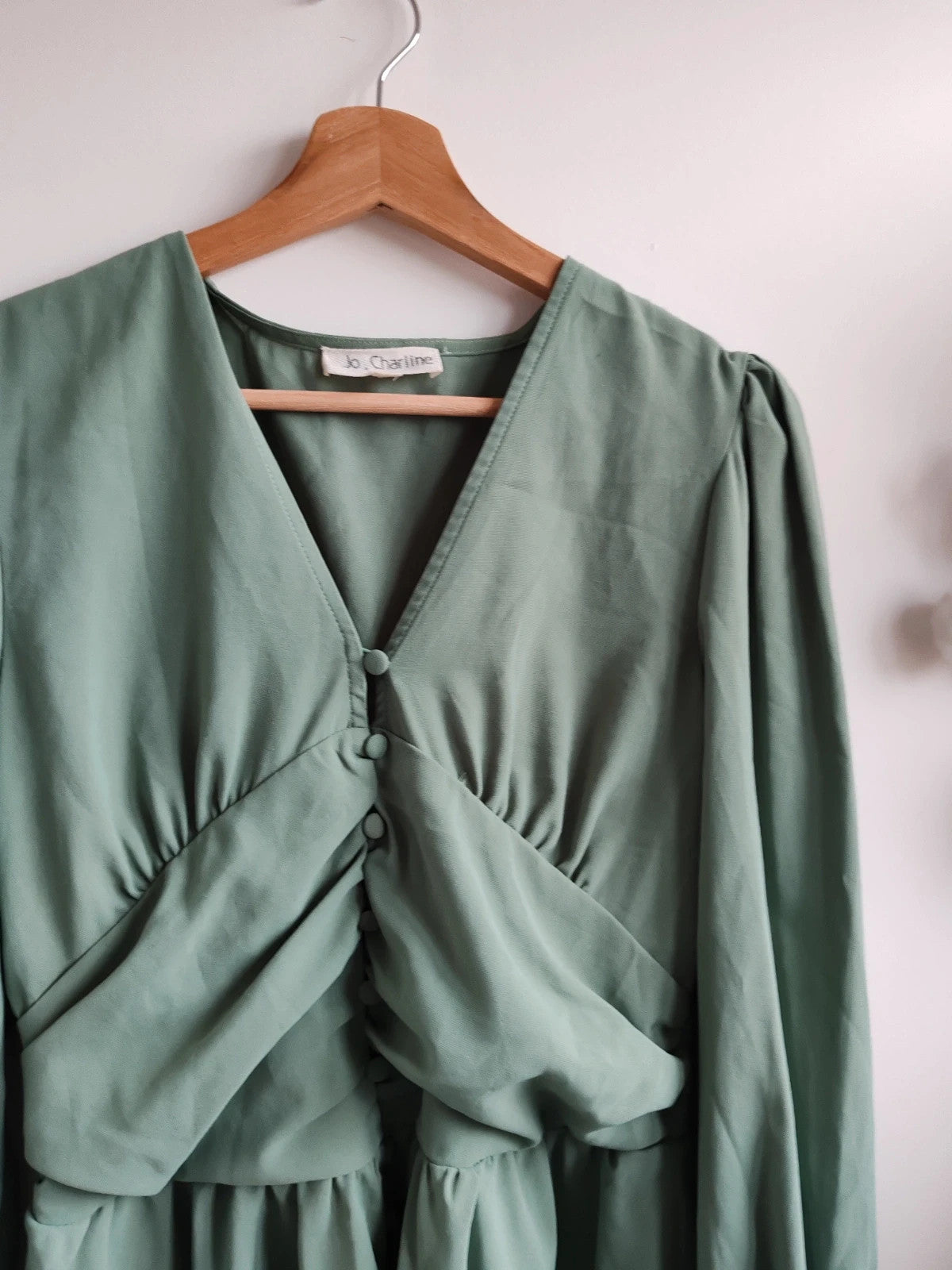 Robe verte courte taille M