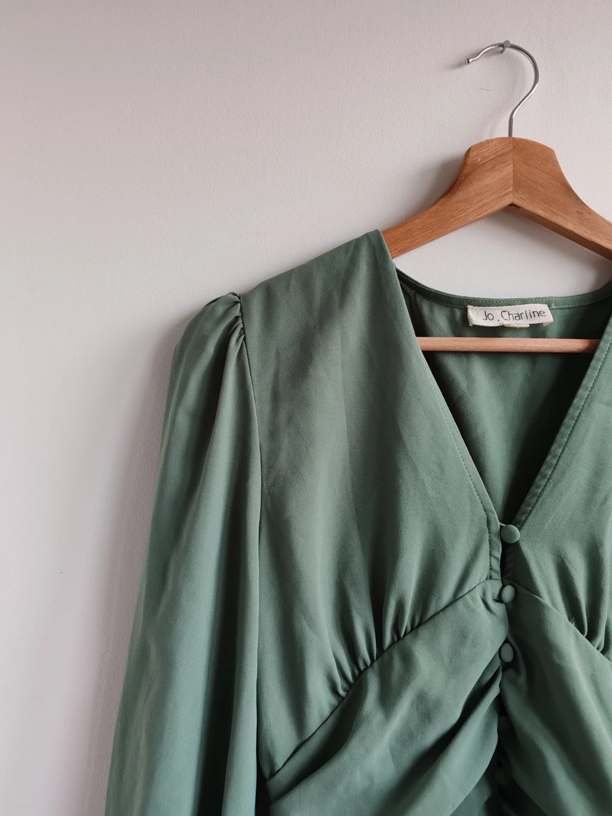 Robe verte courte taille M