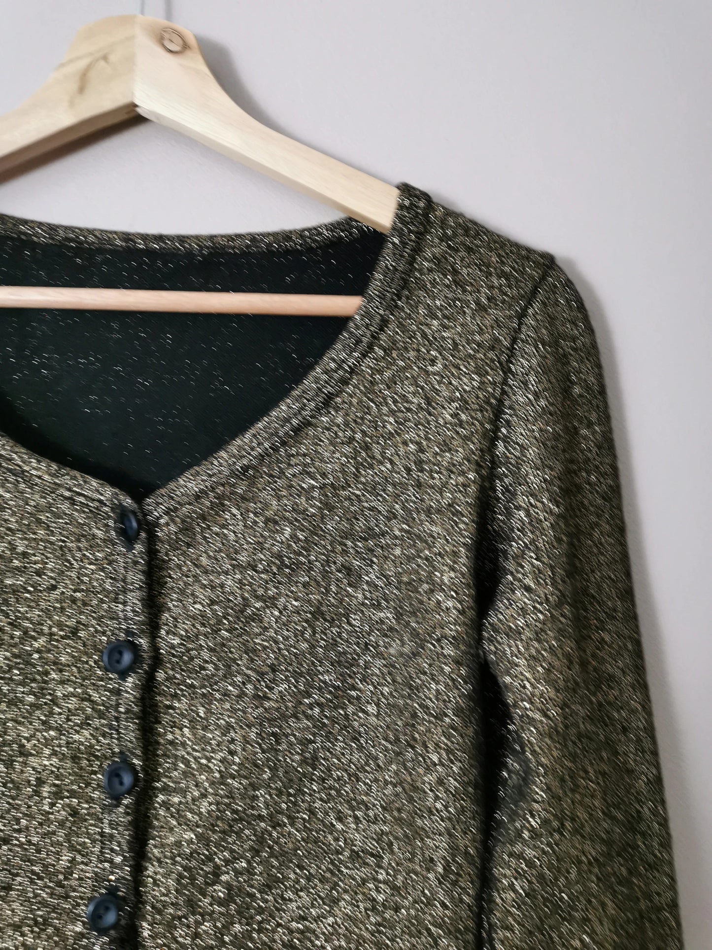 Cardigan doré et noir taille S/M