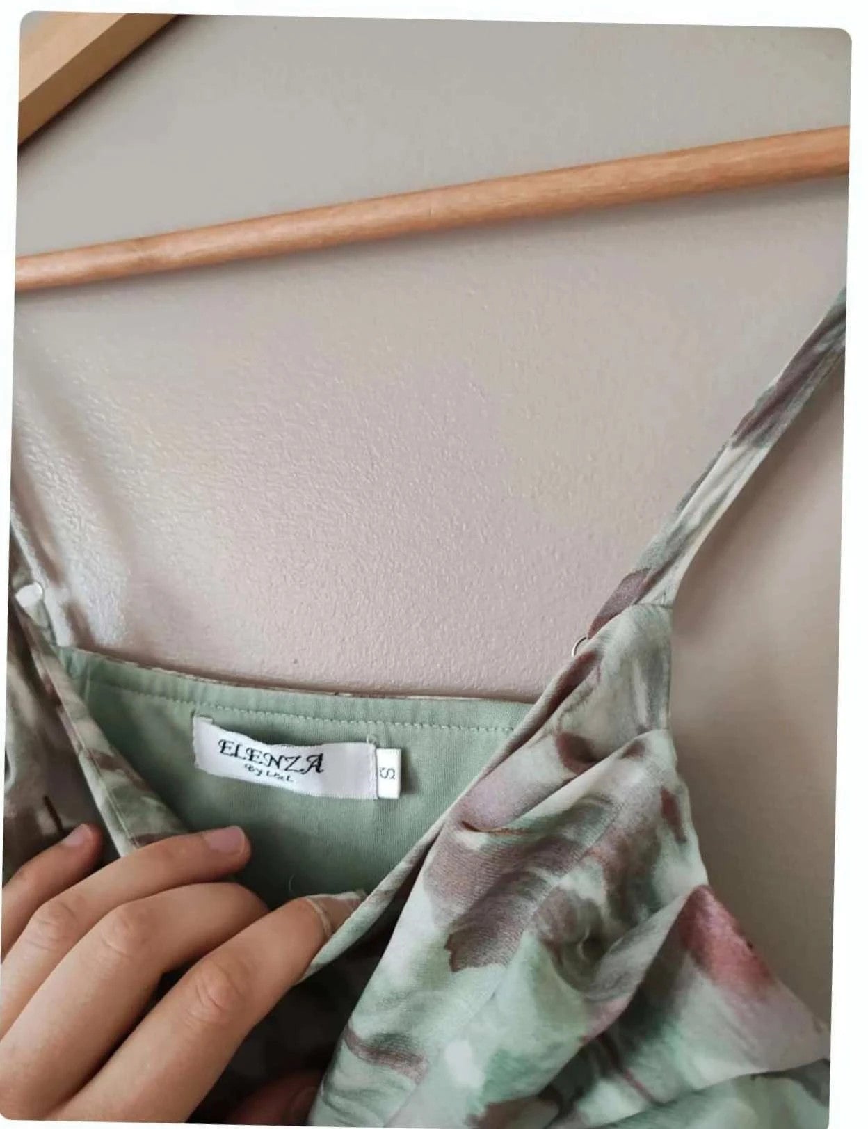Robe longue à motif