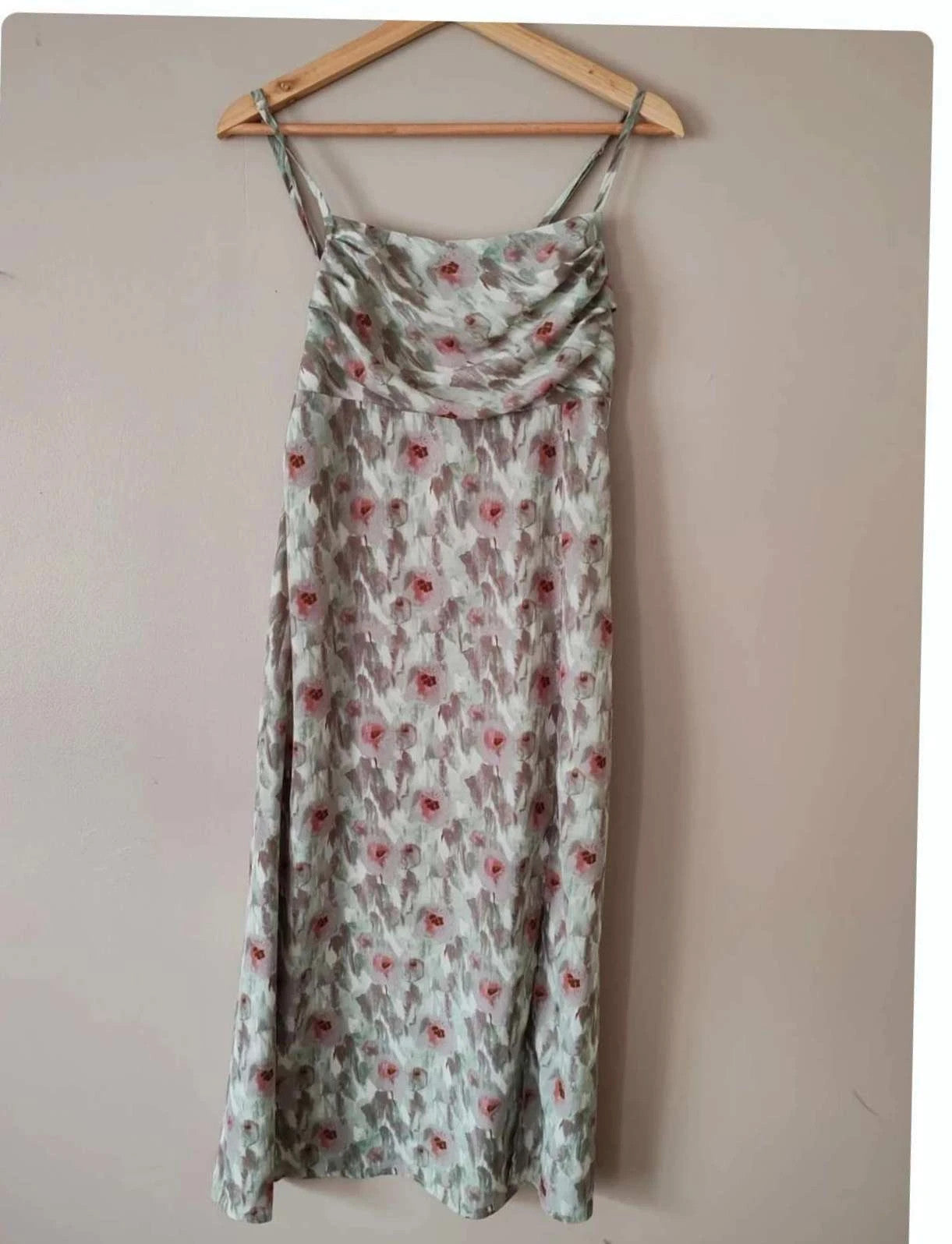 Robe longue à motif