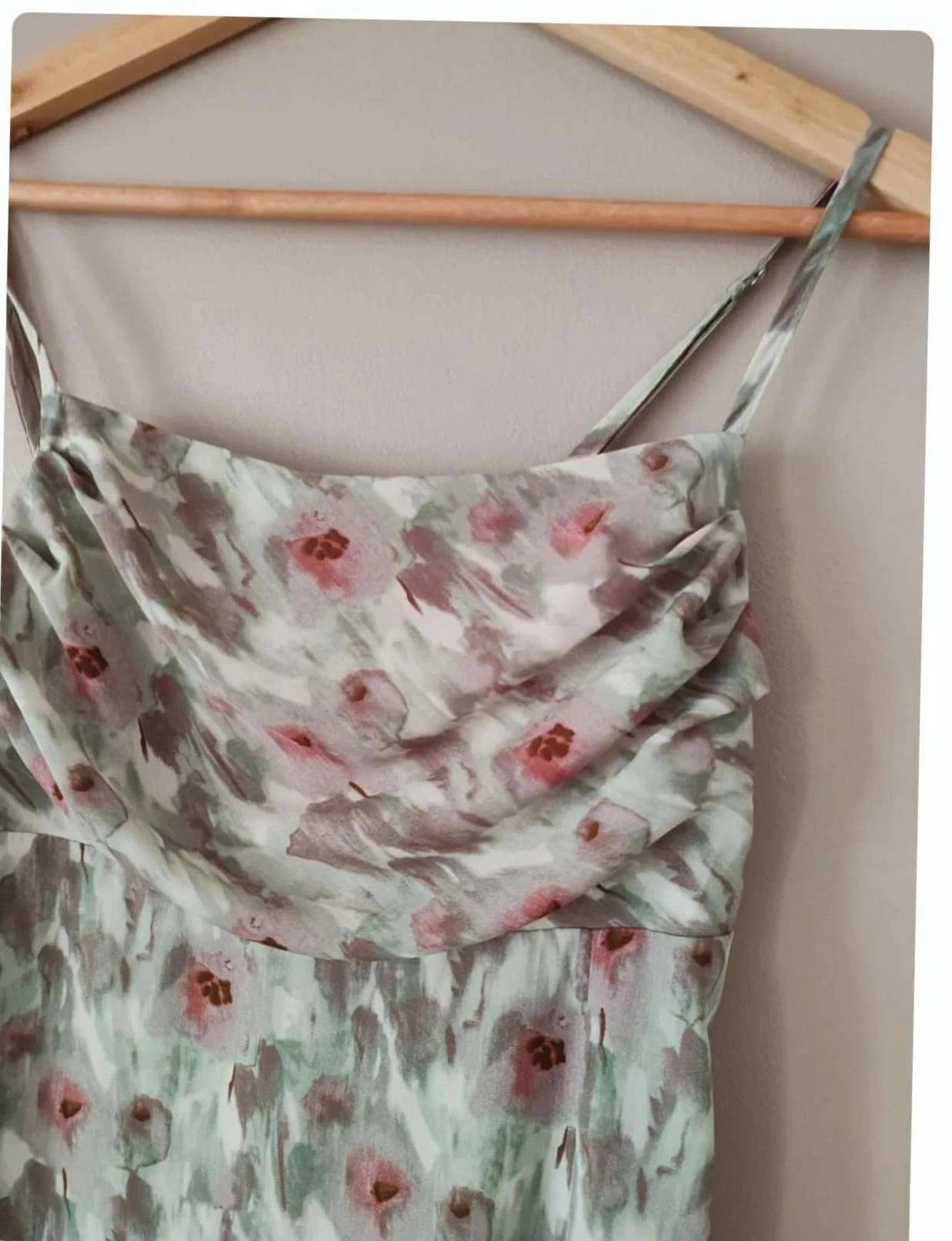 Robe longue à motif