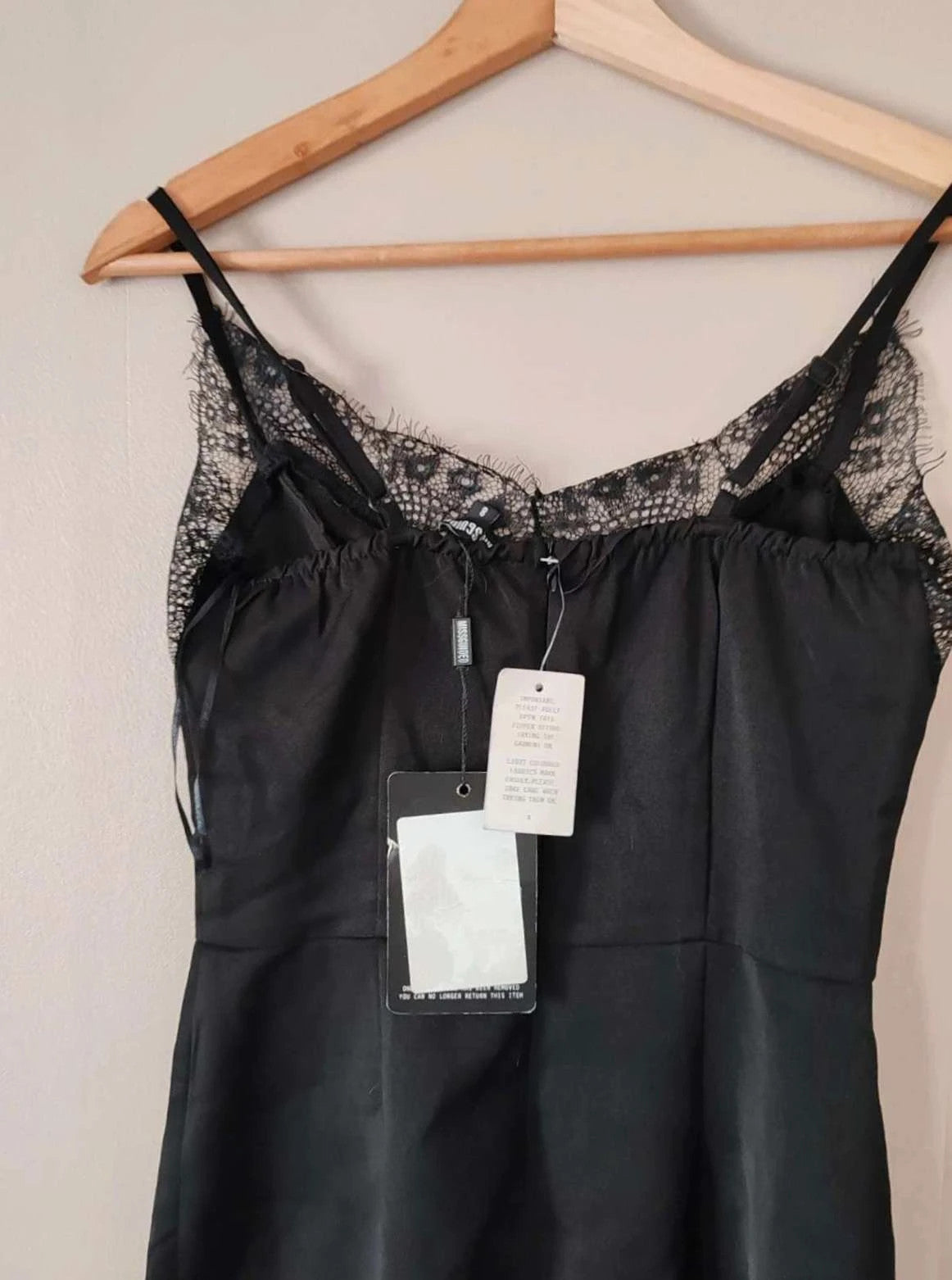 Robe dentelle noire
