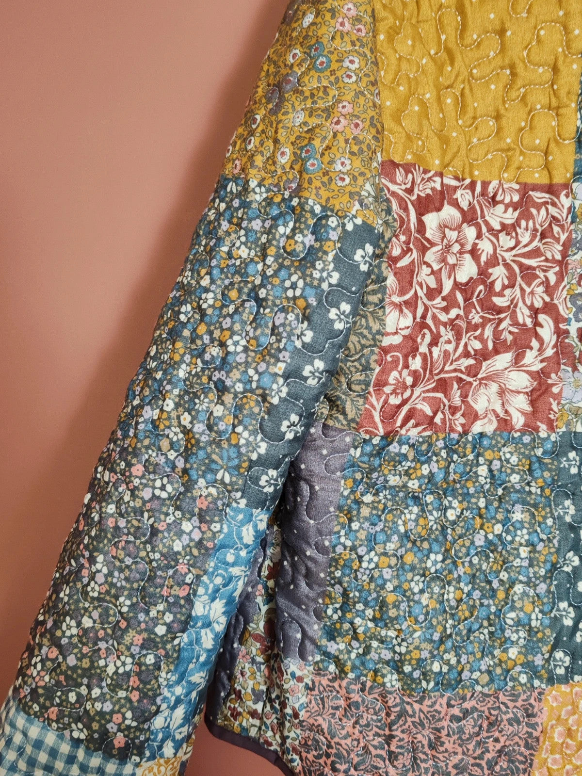 Veste matelassée patchwork M/L