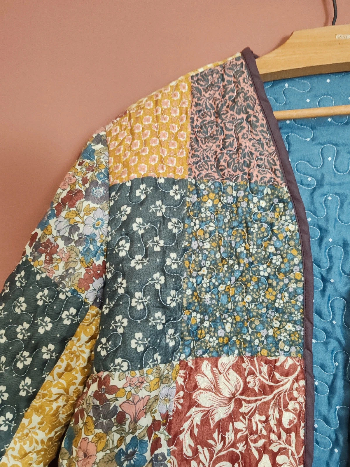 Veste matelassée patchwork M/L