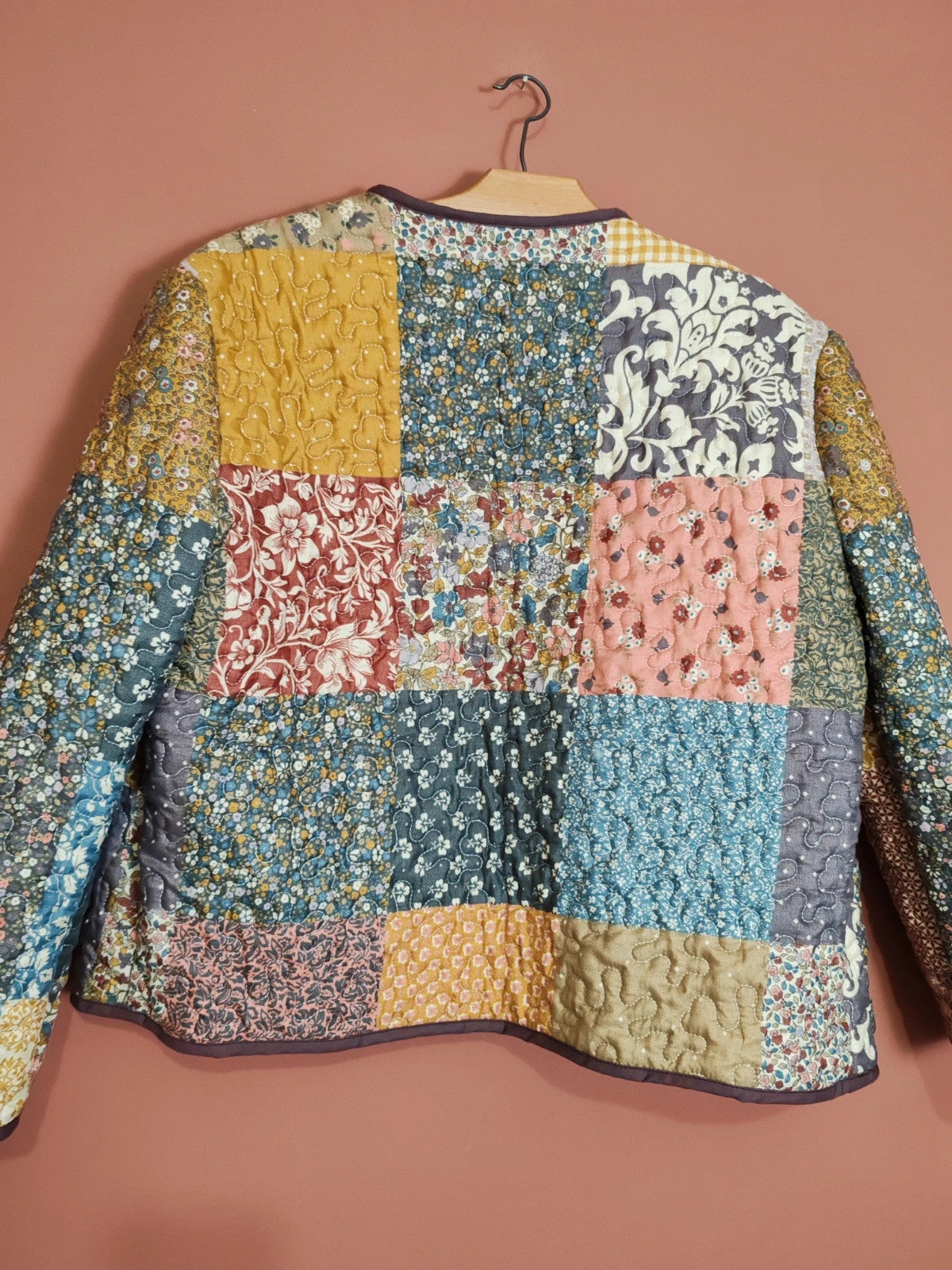 Veste matelassée patchwork M/L