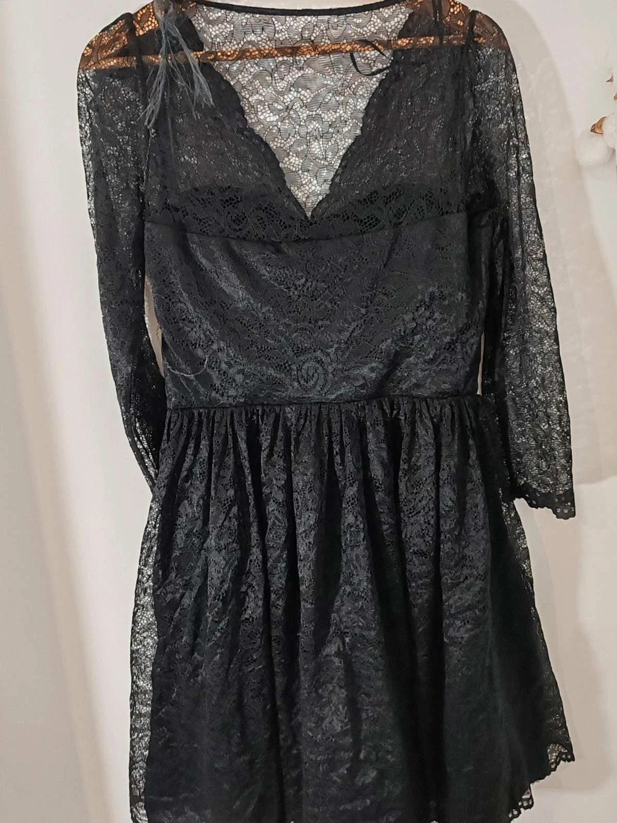 Robe dentelle noir taille 36