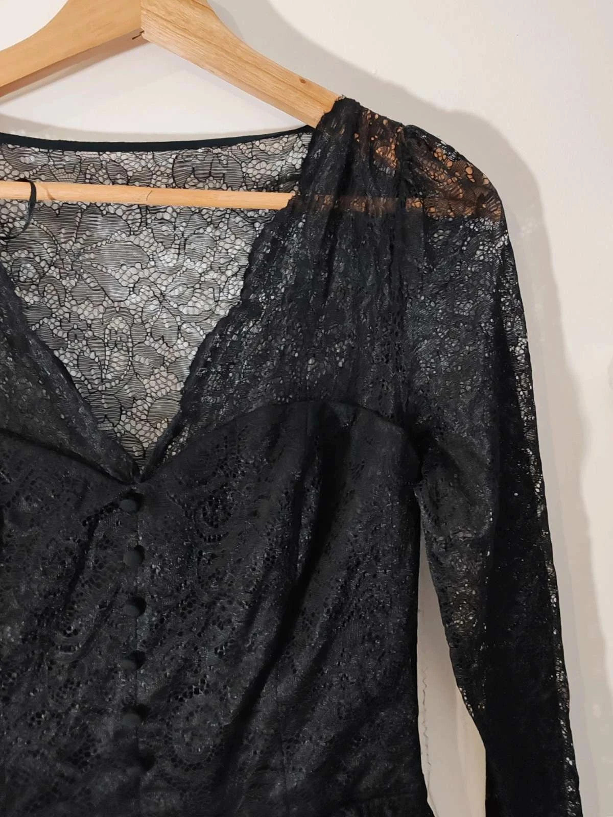 Robe dentelle noir taille 36