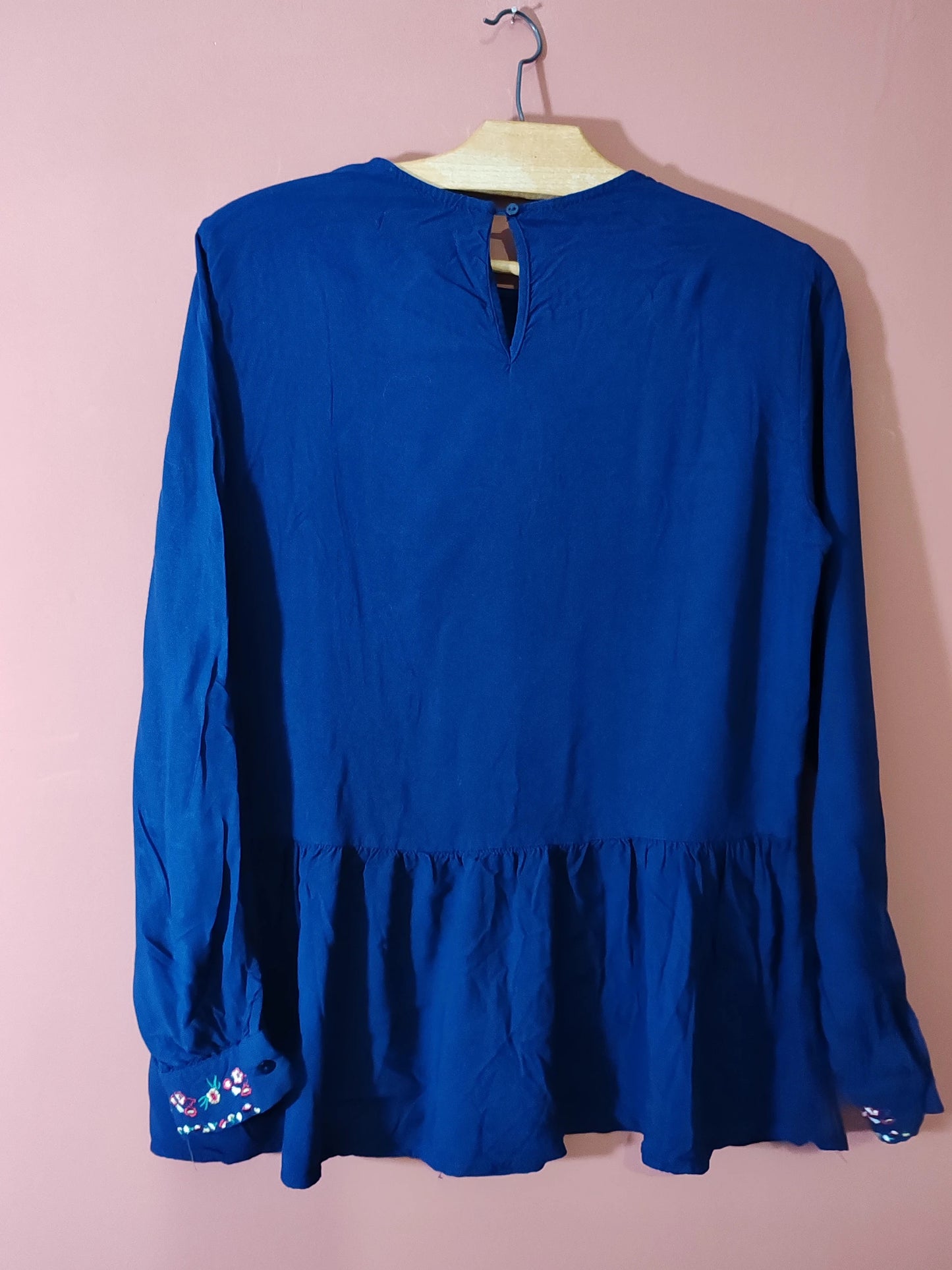 Blouse brodée bohème