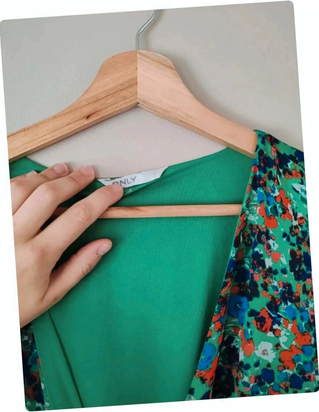 Robe longue verte
