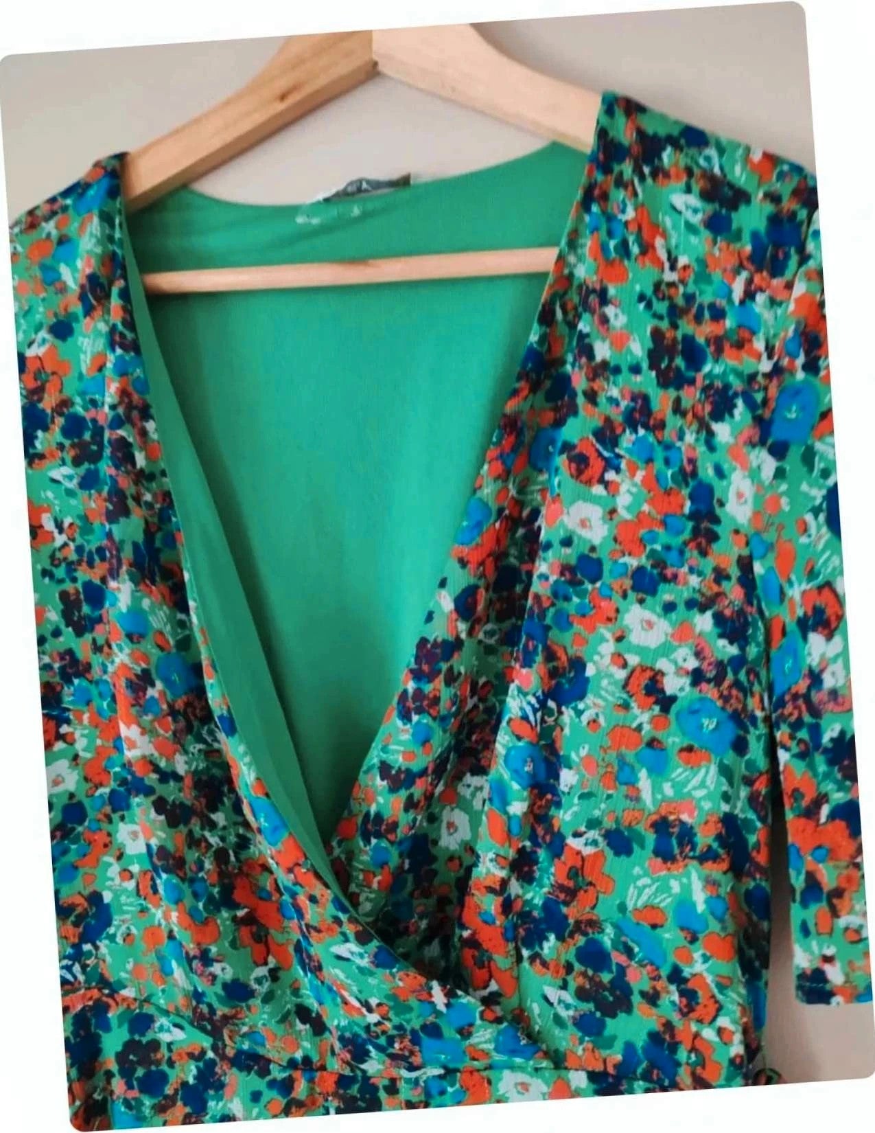 Robe longue verte