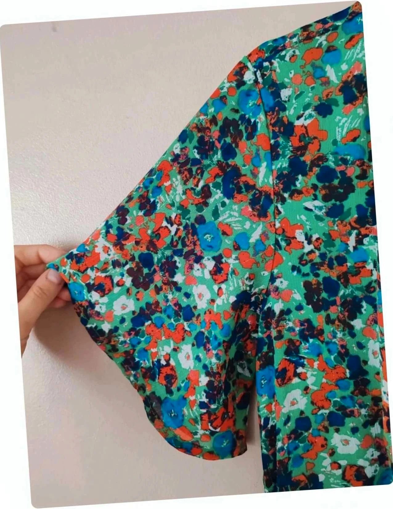 Robe longue verte
