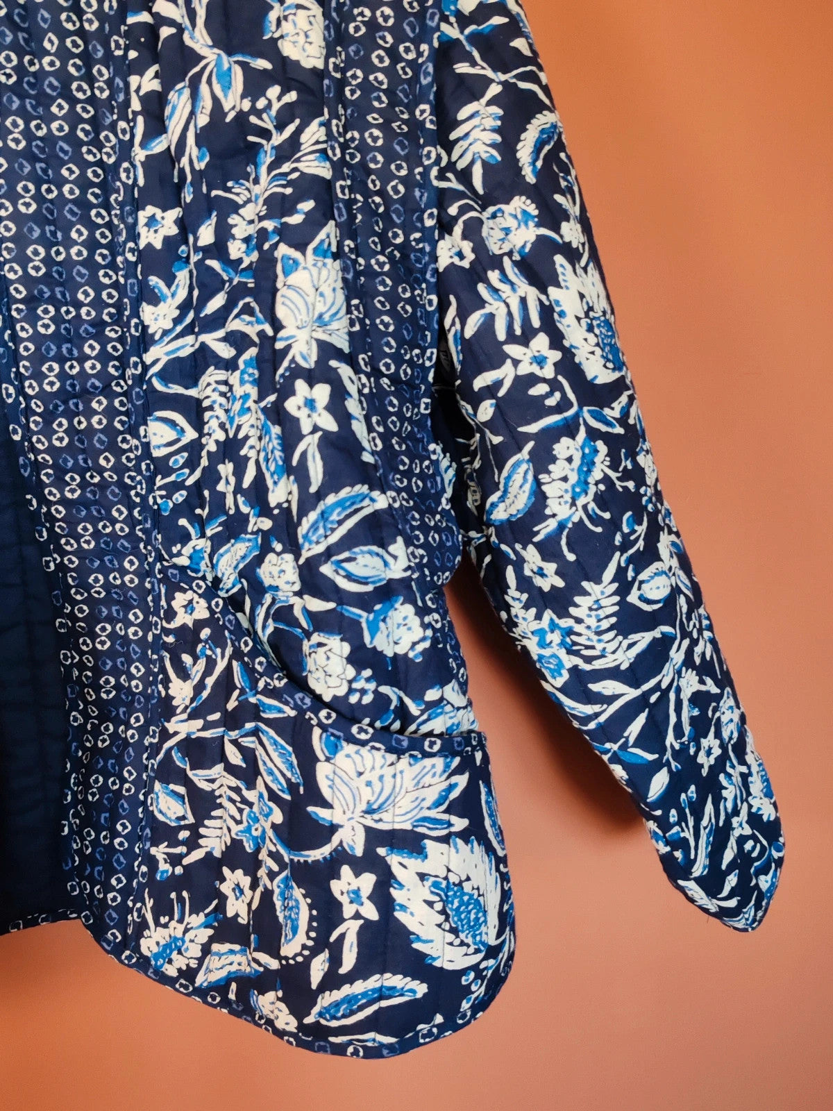 Veste matelassée marine taille XL