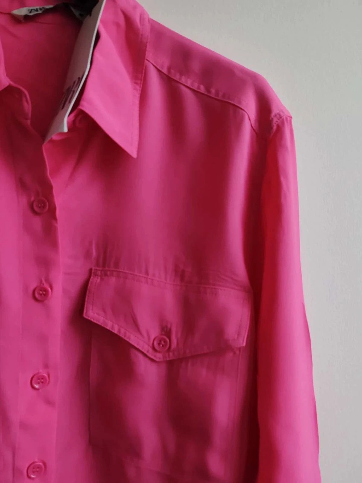 Chemise rose Zara