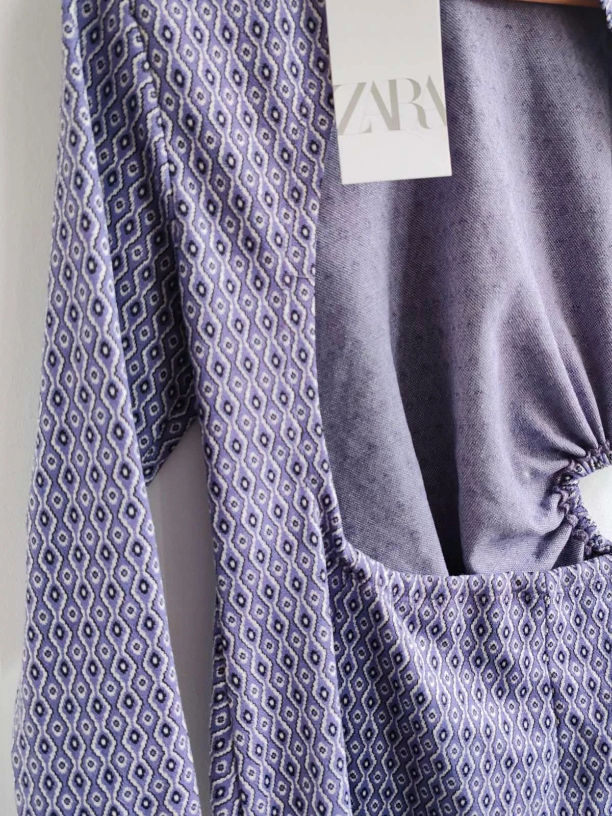 Robe dos nue zara taille S
