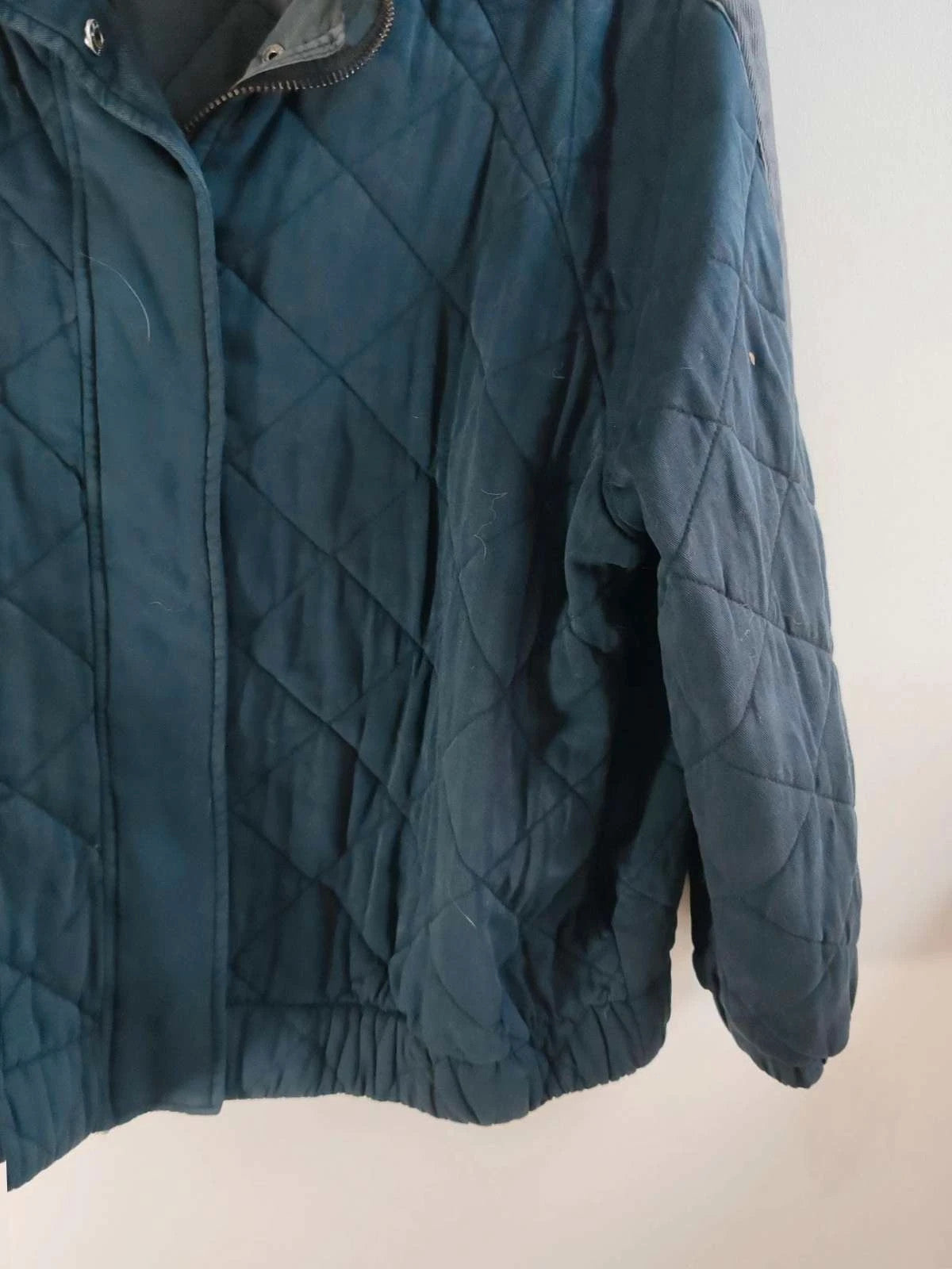 Veste matelassée grise