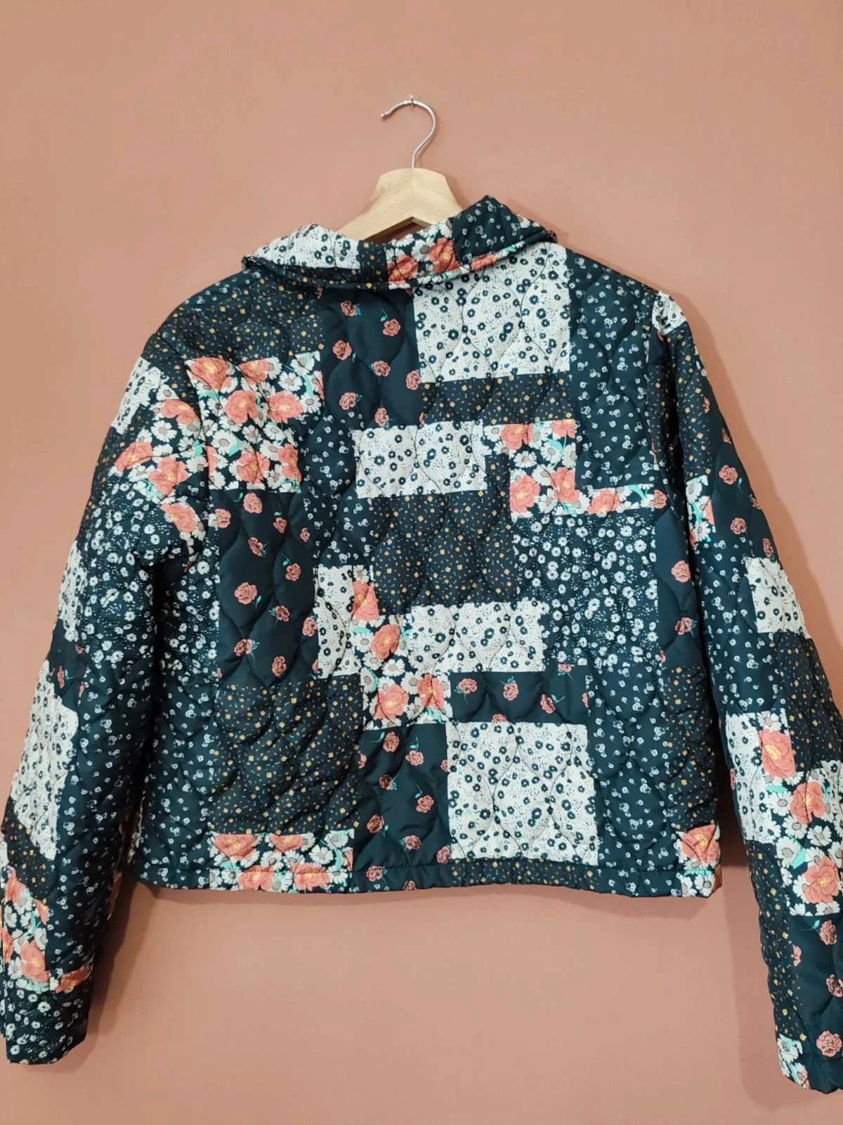 Veste patchwork matelassée taille M/L