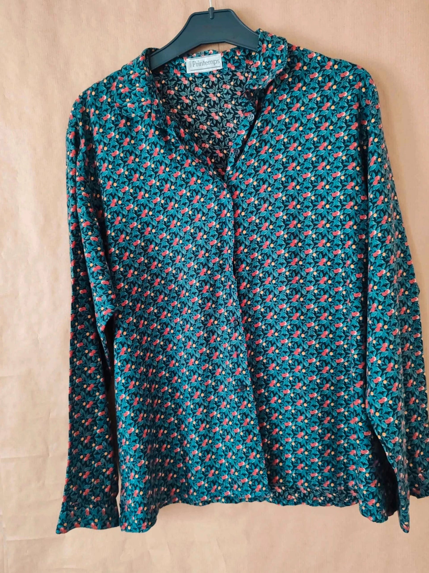 Chemise col claudine vintage