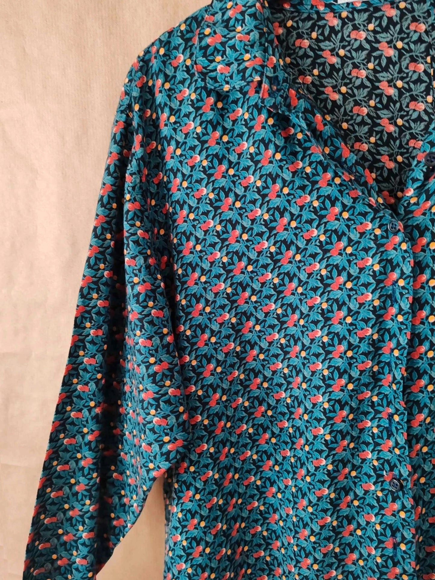 Chemise col claudine vintage