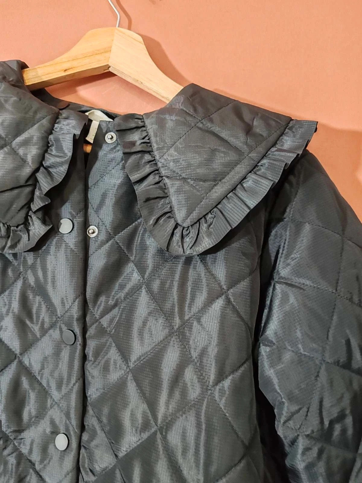 Veste matelassée col claudine taille S