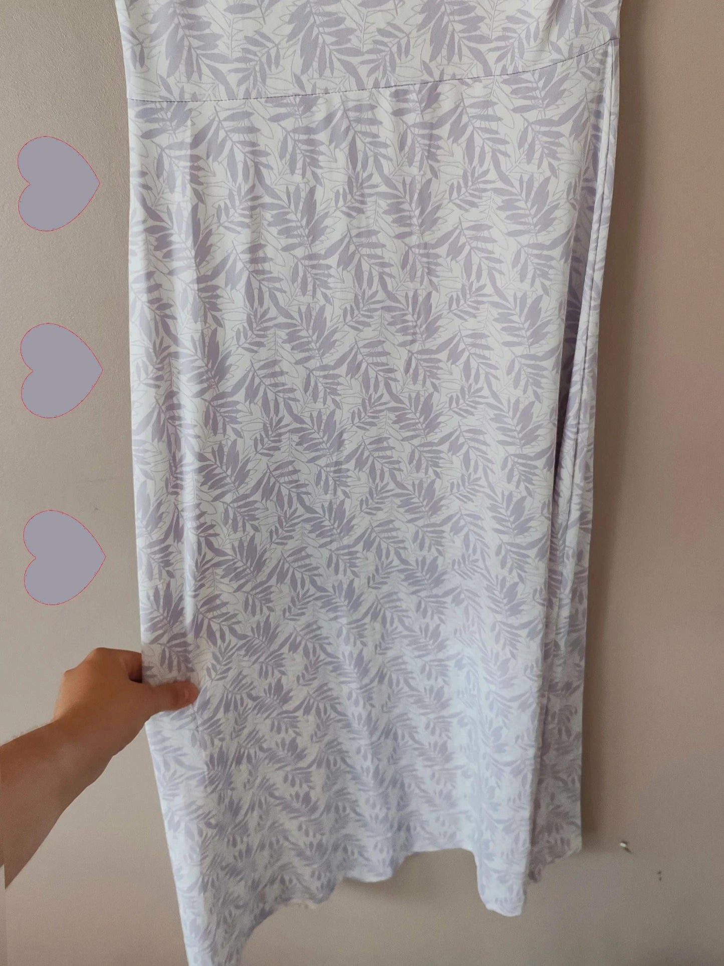 Robe longue cottage jersey taille L