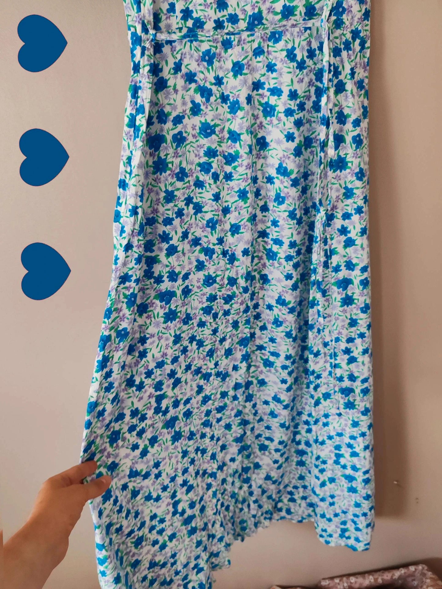 Robe bleu cottage taille S