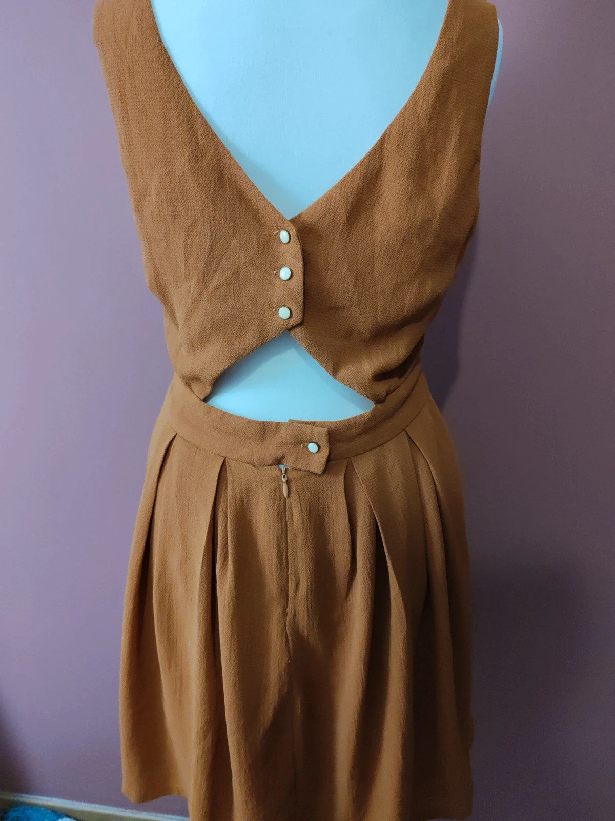 Robe patineuse détails dos taille S