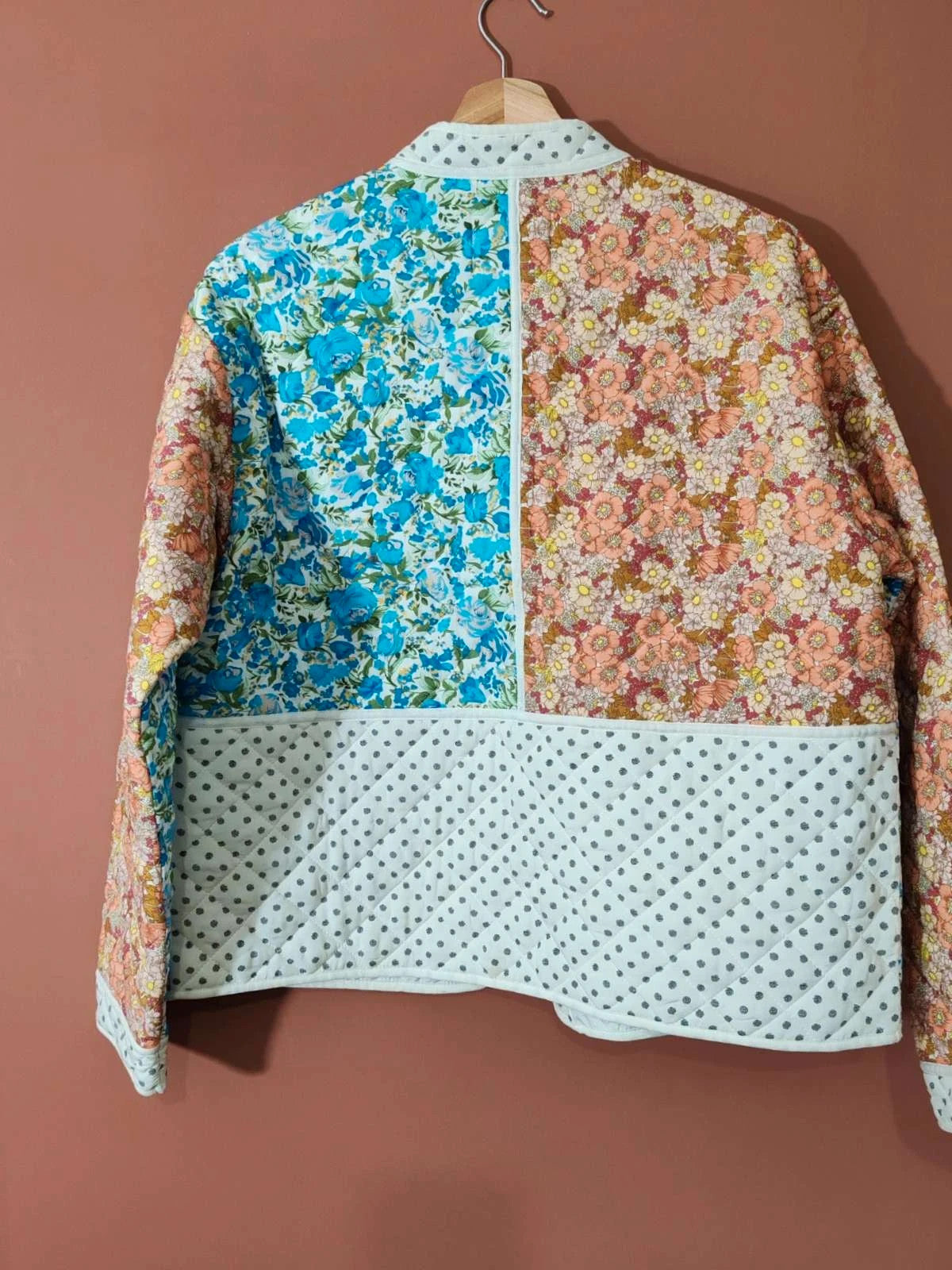 Veste patchwork matelassée taille S