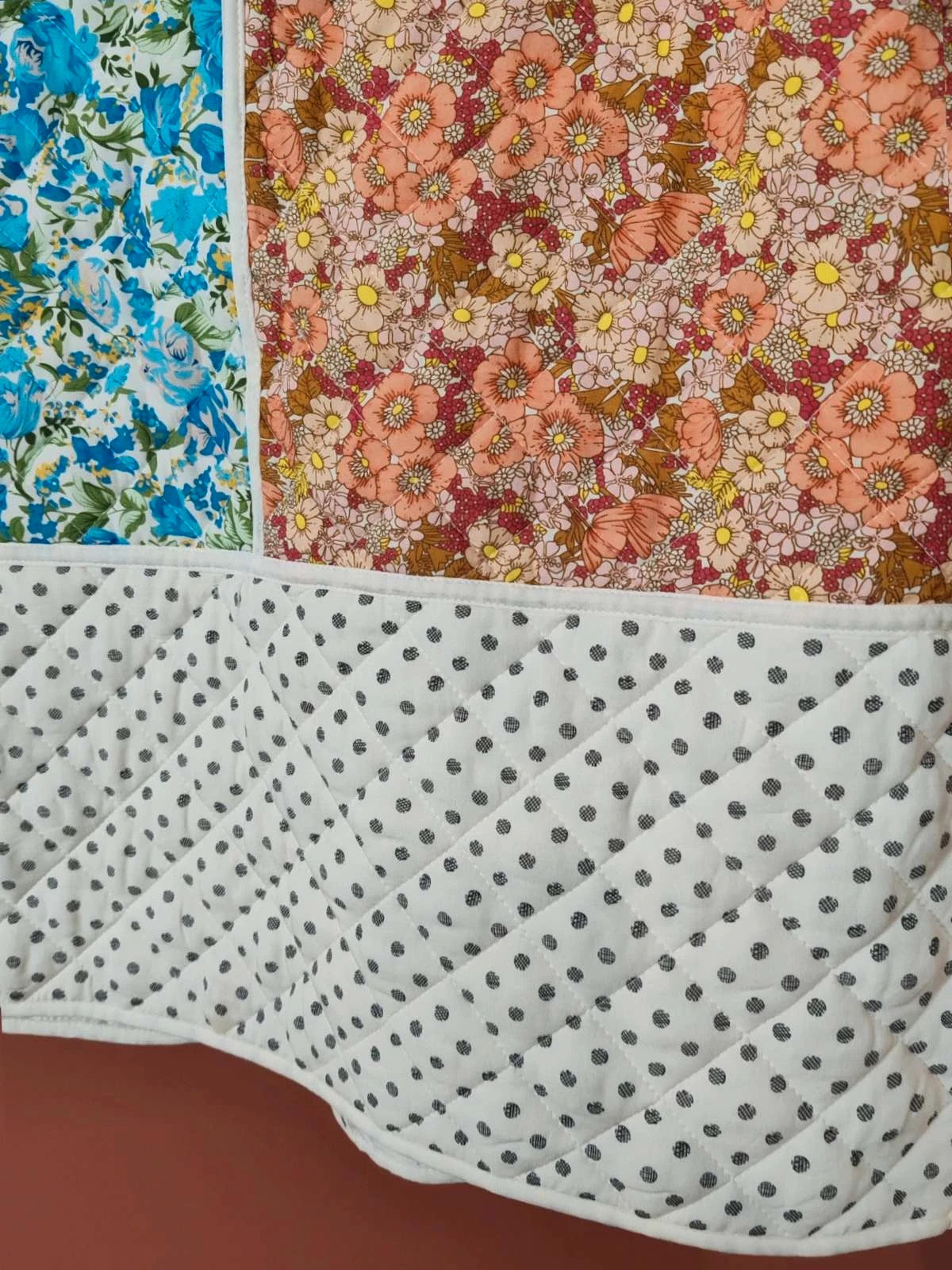 Veste patchwork matelassée taille S