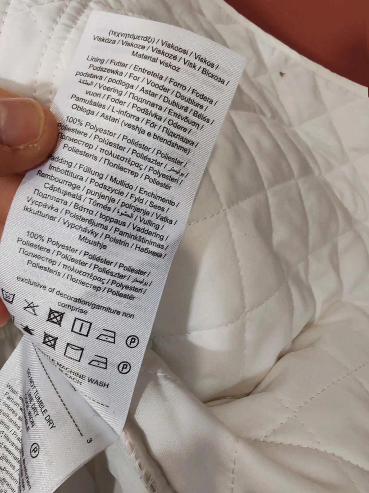 Veste patchwork matelassée taille S