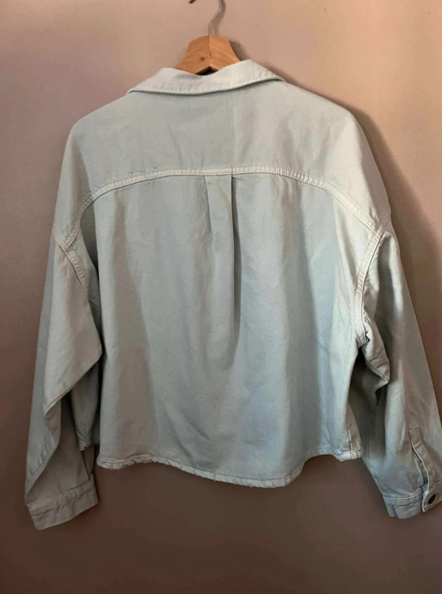 Veste jean loose Zara