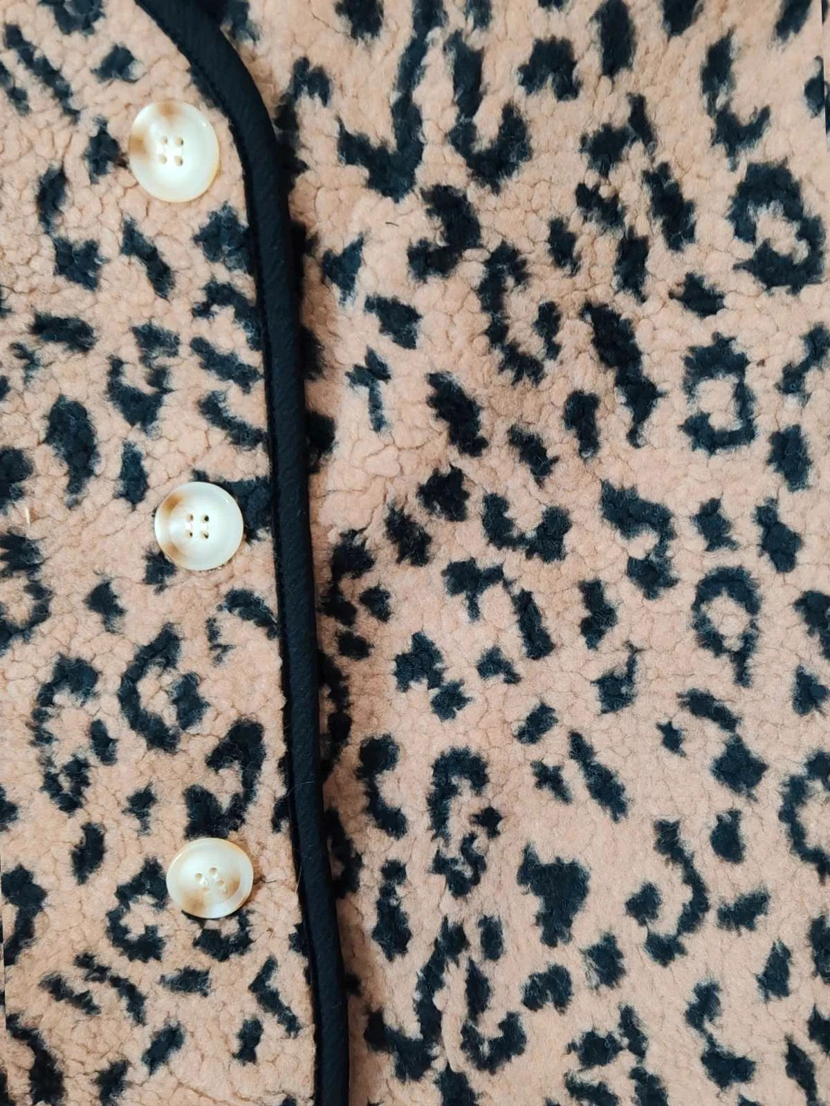 Gilet léopard taille L
