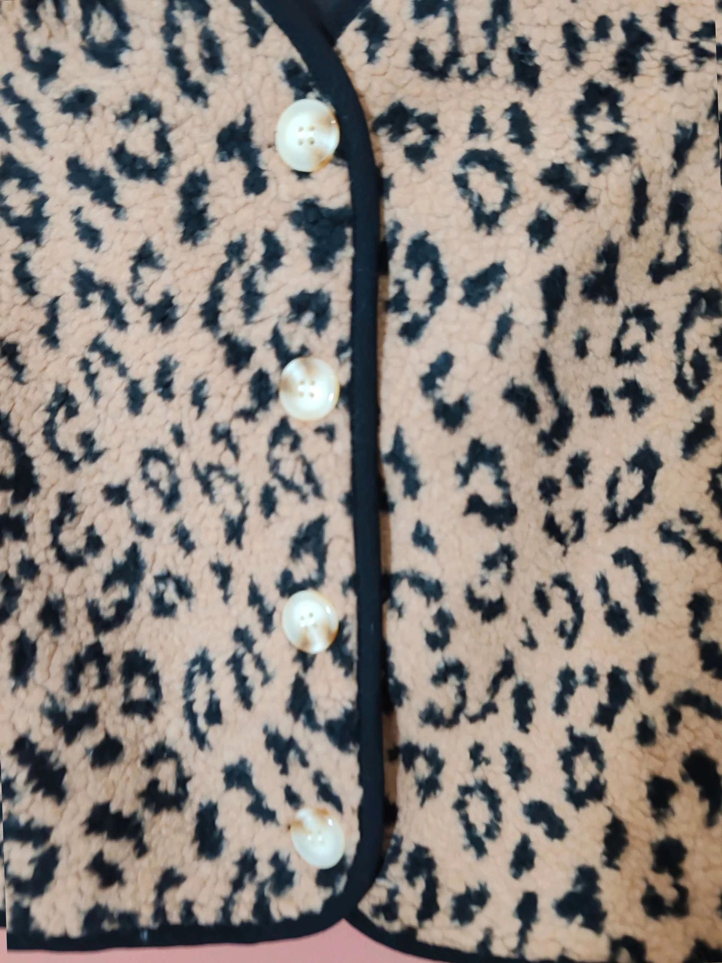 Gilet léopard taille M
