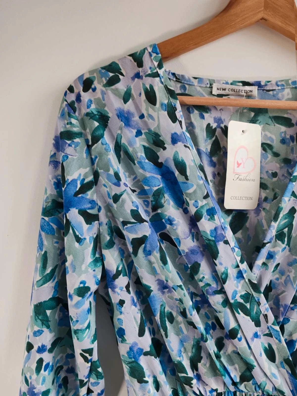 Robe longue à motif