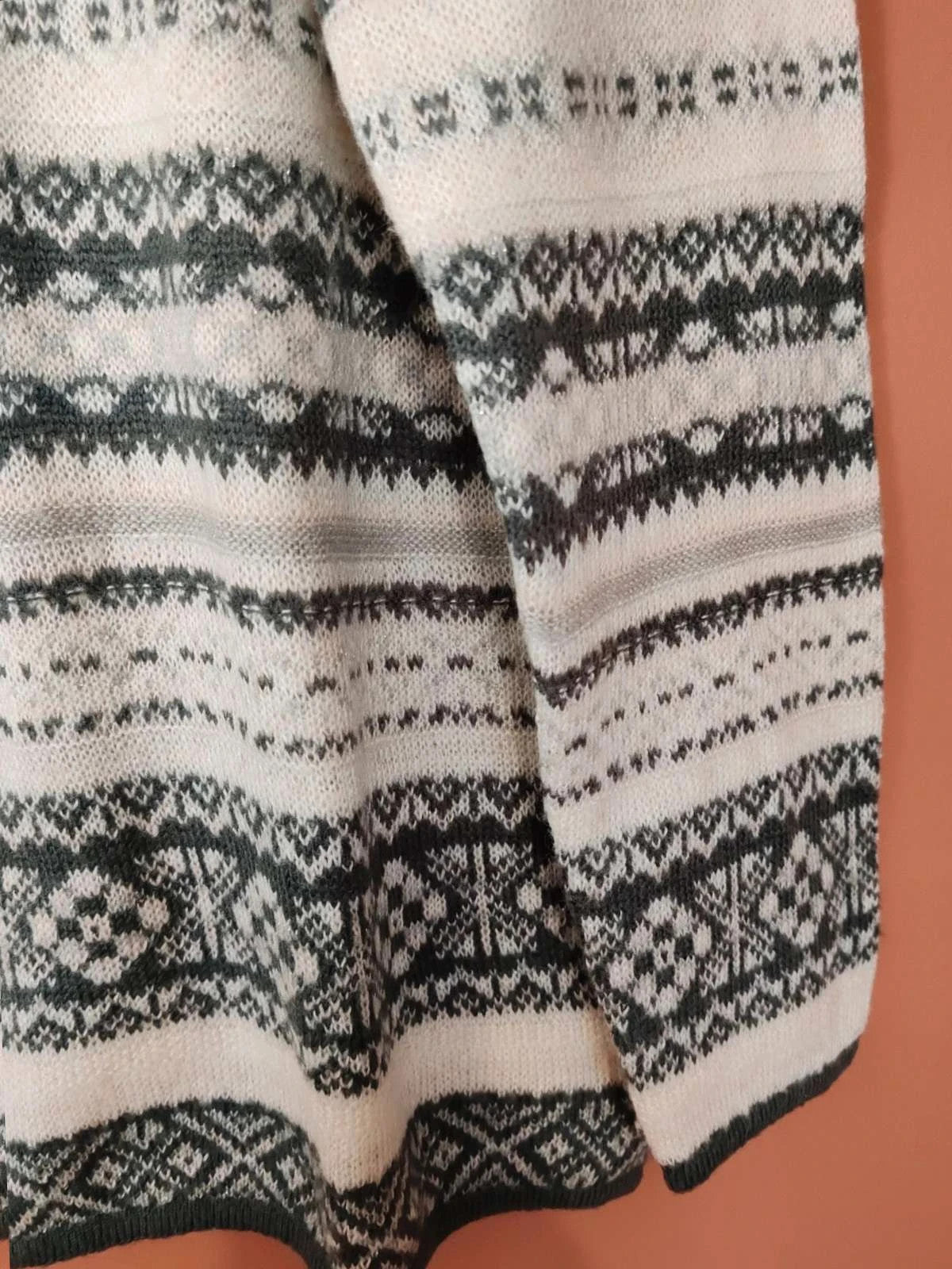 Pull jacquard taille M/L