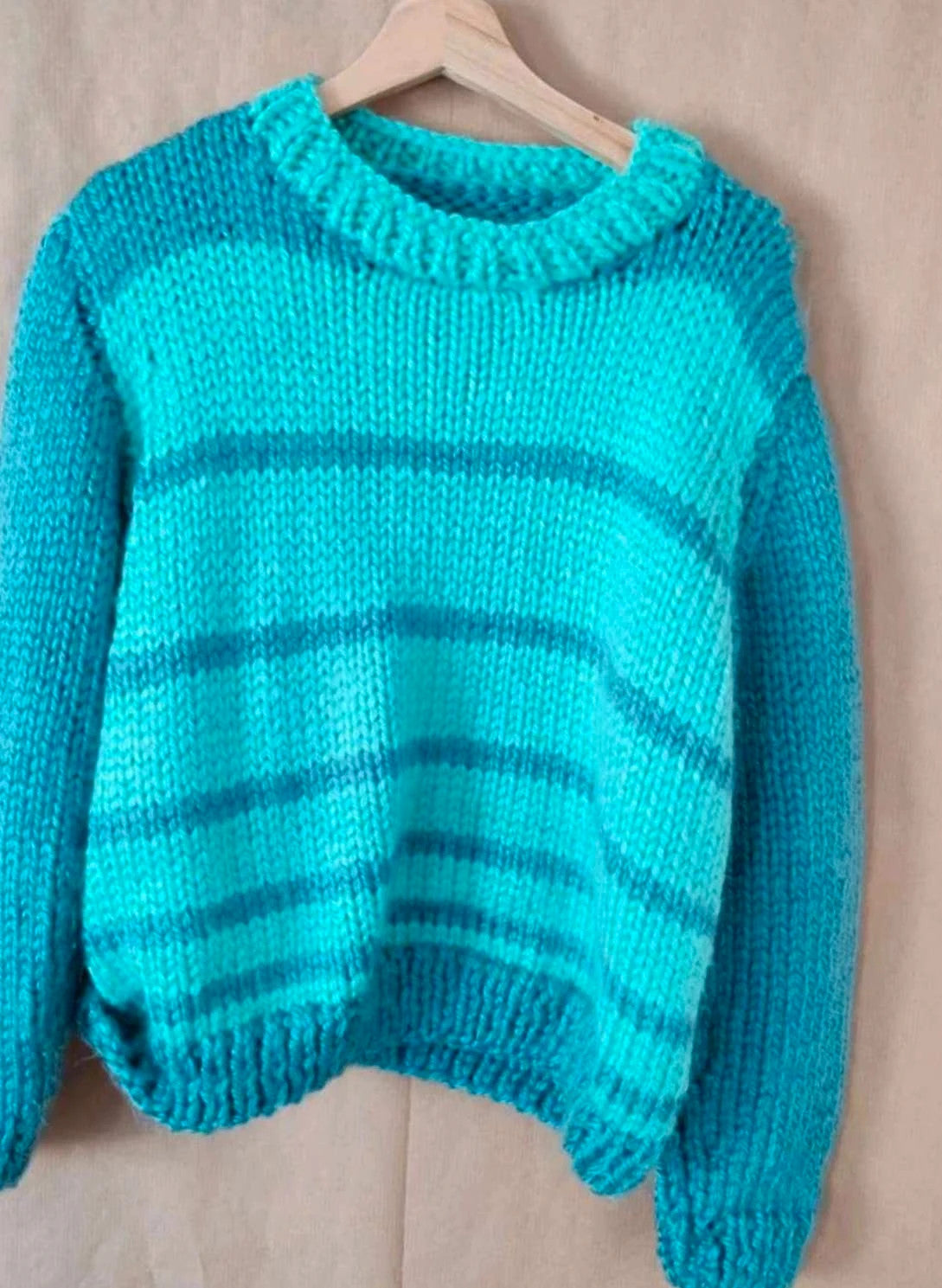 Pull grosse maille