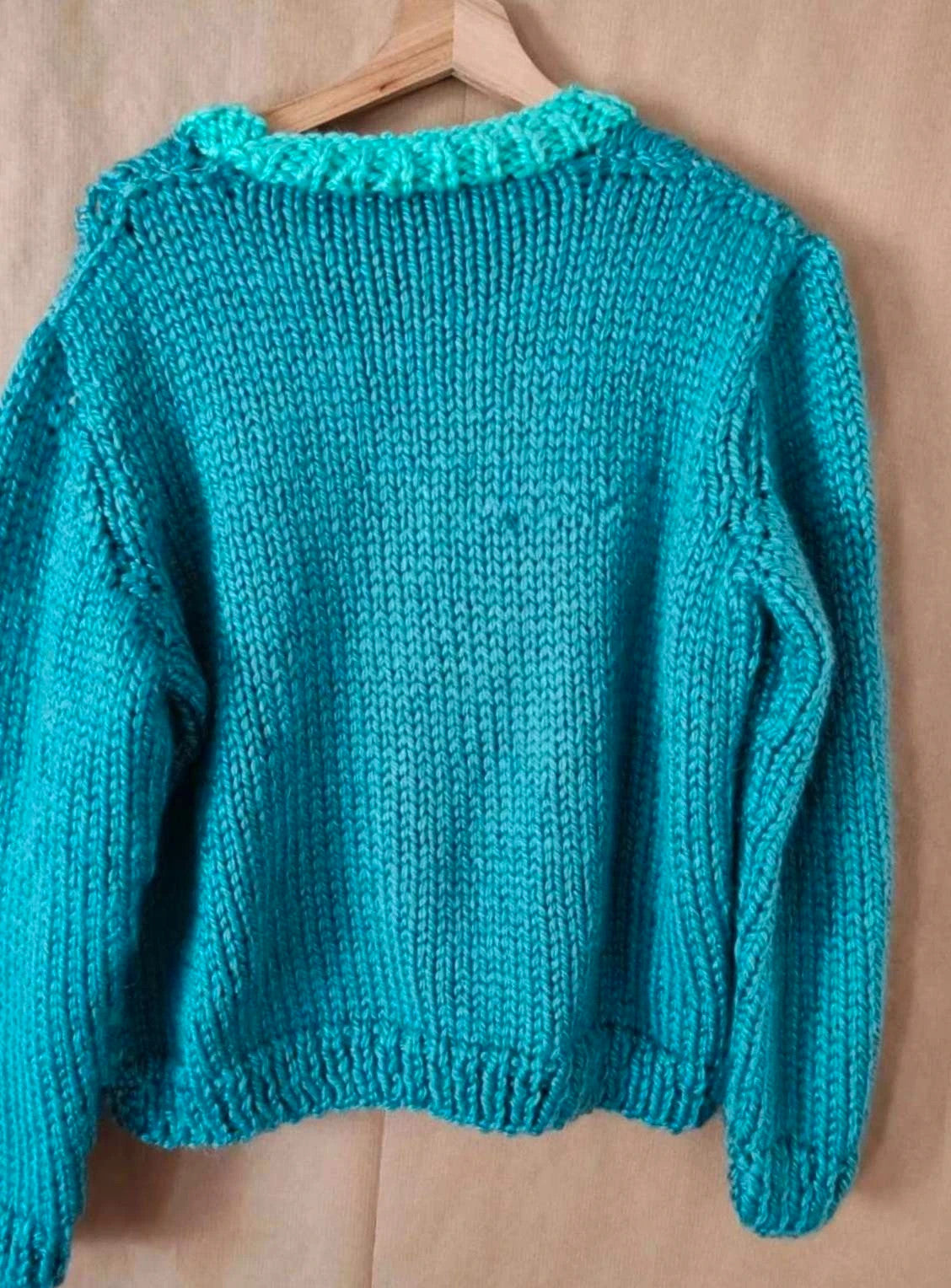 Pull grosse maille